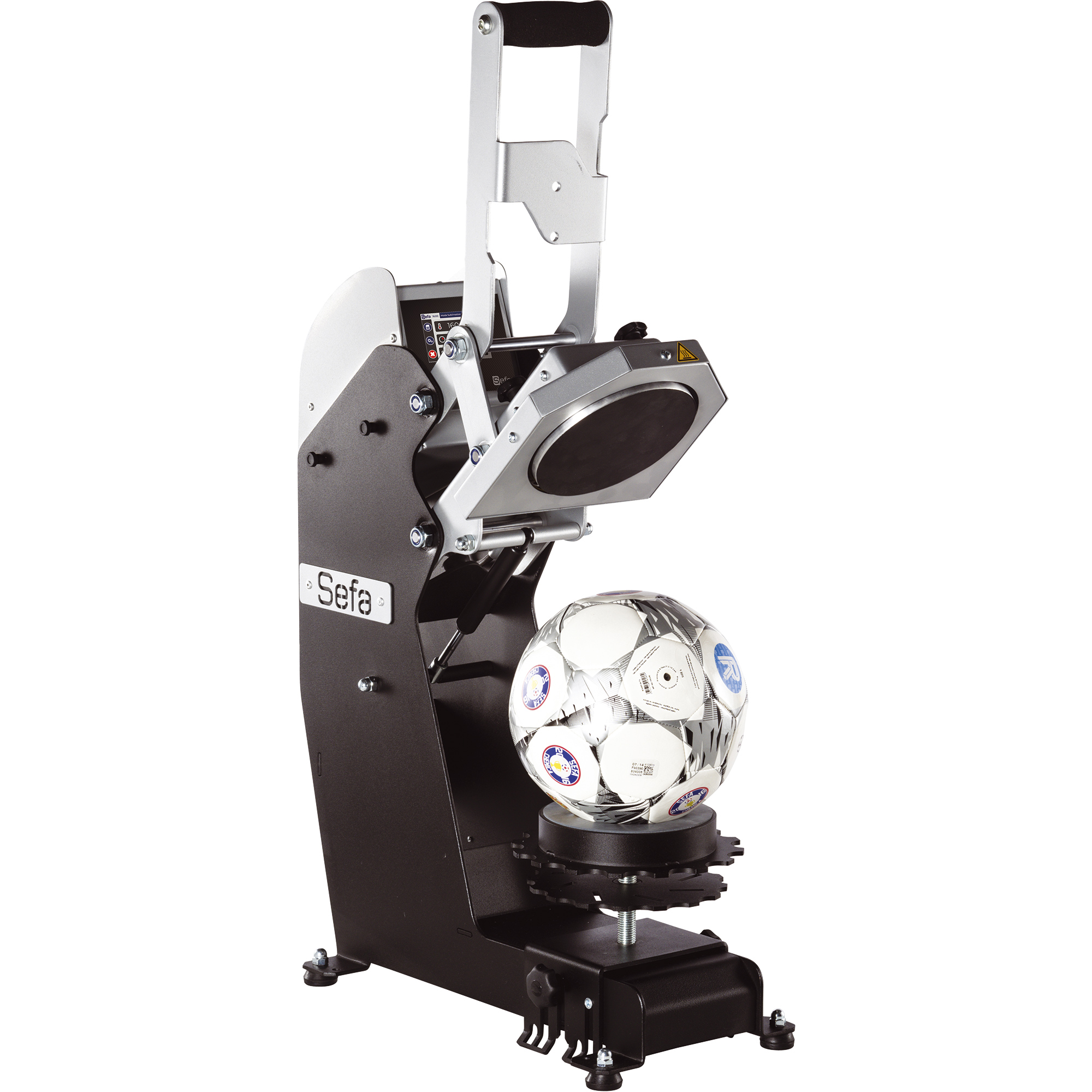 SEFA Presse à ballons CLAM BALL, avec ouverture automatique