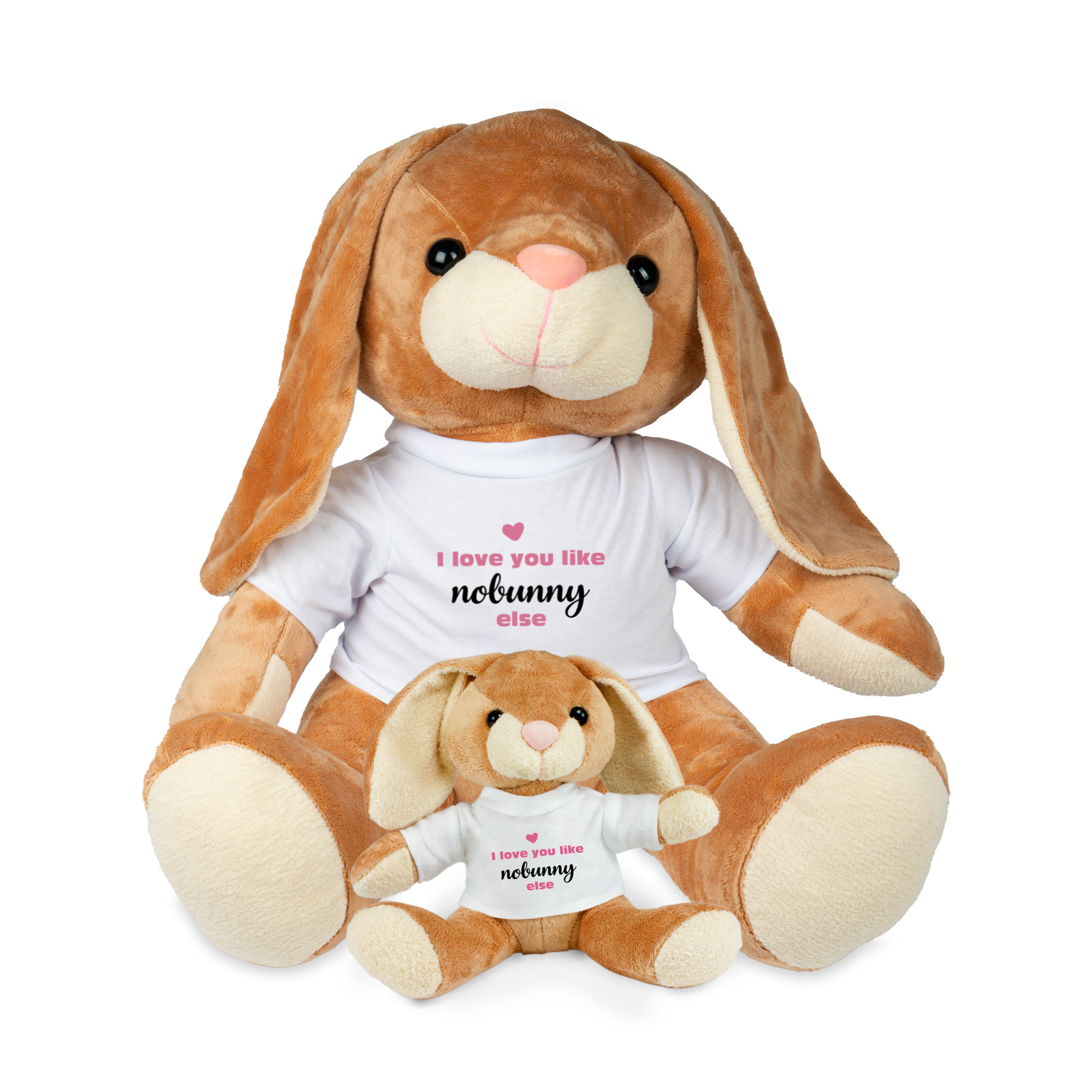 Sublistar® Lapin en peluche Bunny version XXL, hauteur assis env. 500 mm, 4 pcs./carton 