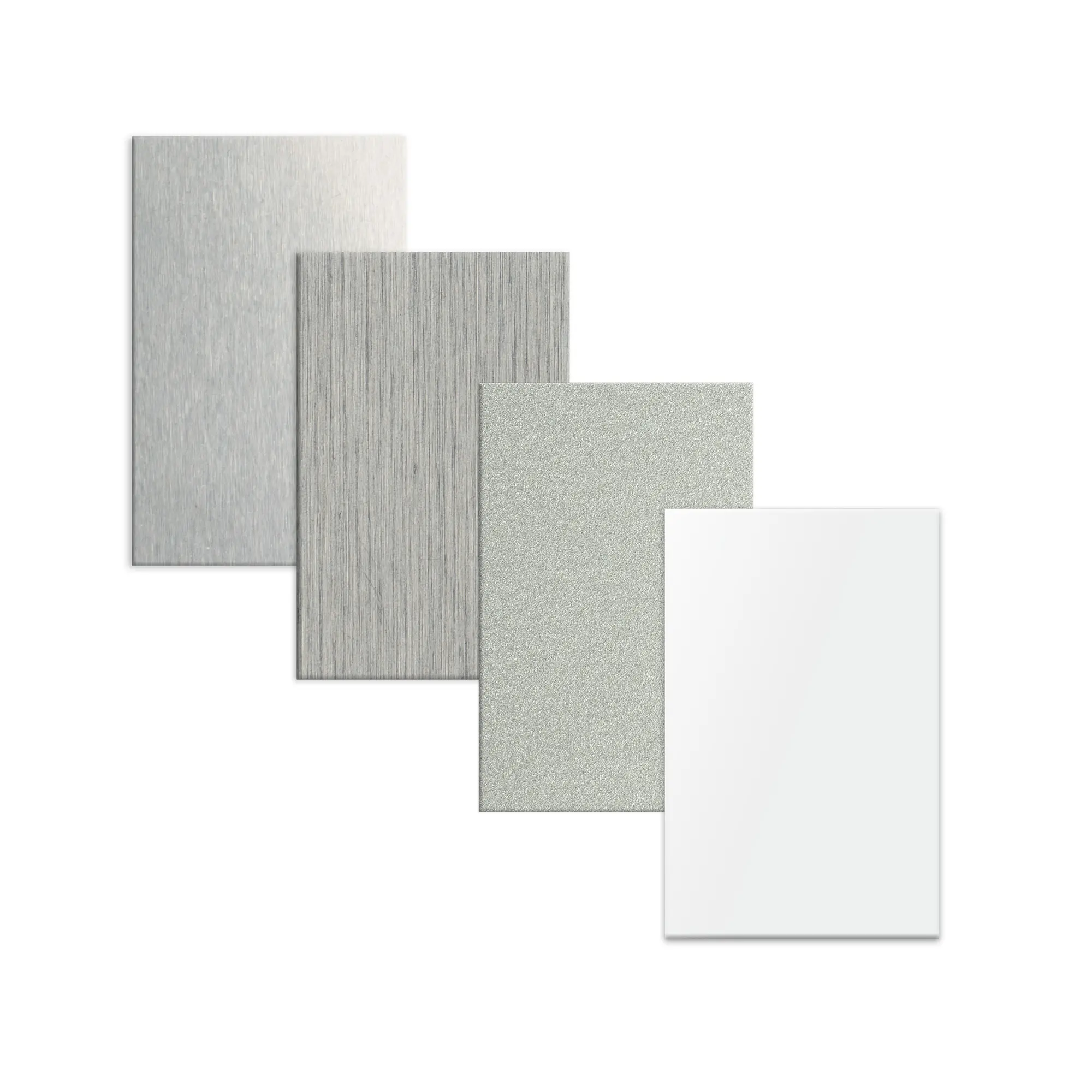 Aluminium plate 21 x 33 mm, 0,5 mm thickness, for METS, various colours