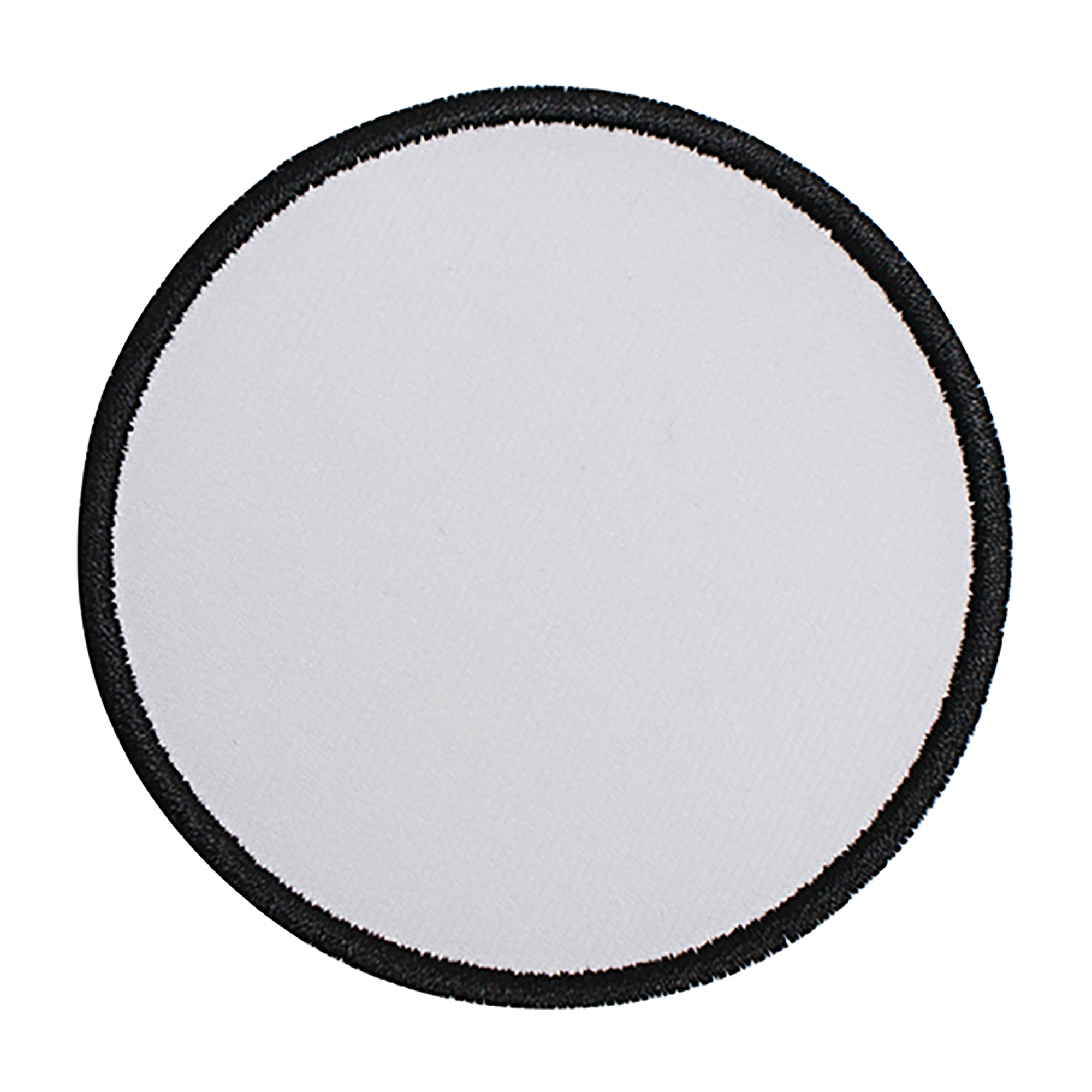 Etiquettes patch à coudre-rond, diverses couleurs