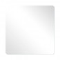 UNISUB Kühlschrankmagnet, Größe 57 x 57 x 2 mm, Einseitig bedruckbar, Weiß-glänzend