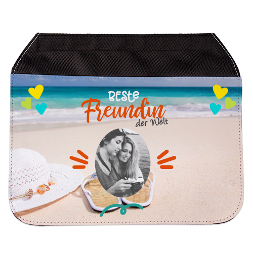 Ersatzlasche für Kühltasche BAGN-COOL, Schwarz, Größe (BxH) 250 x 212 mm