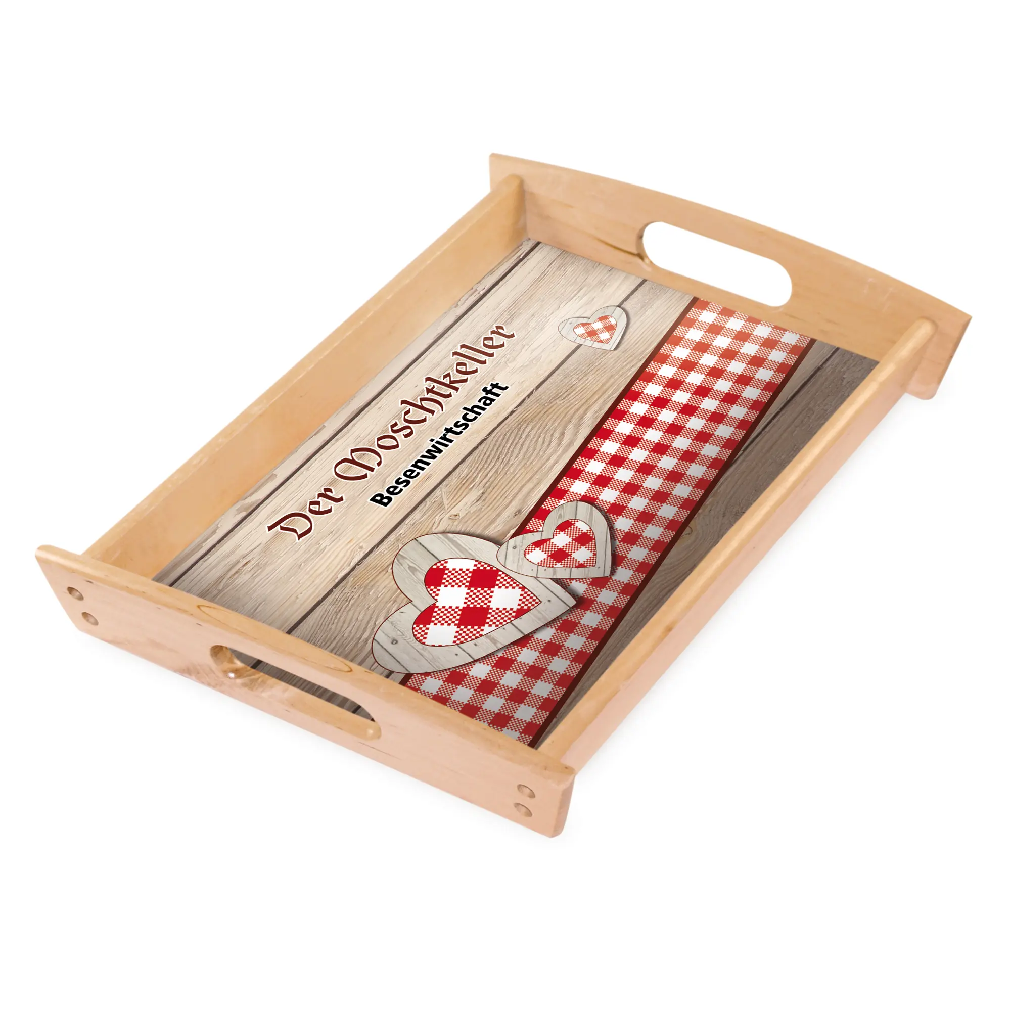 UNISUB Holztablett, Größe 285 x 435 mm, Farbe Natur