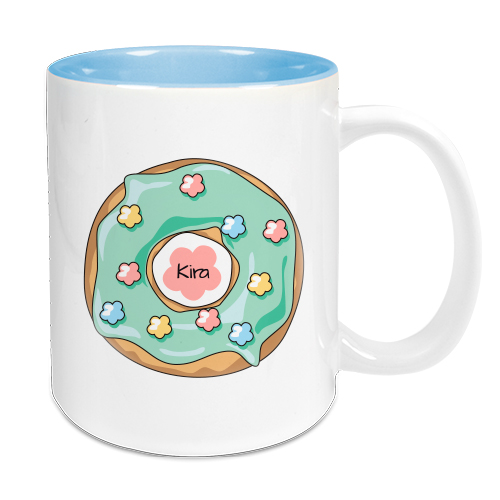 Tasse en céramique TWO TONES 11oz, Sublistar®-Coating, diverses couleurs