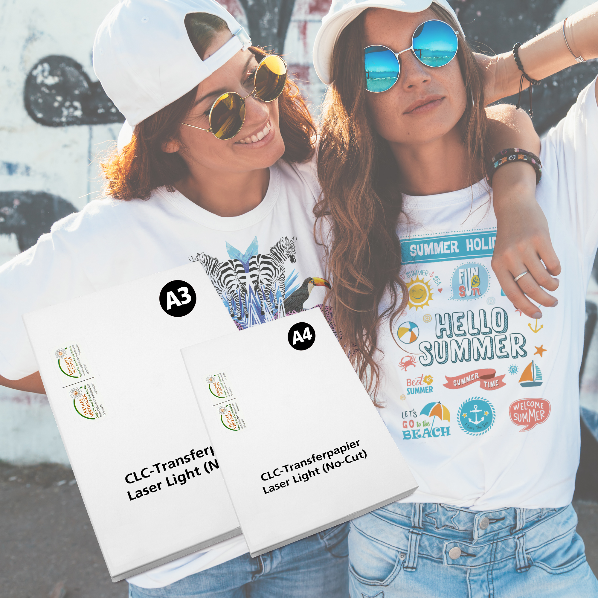 Laser-Light (No-Cut), différentes versions