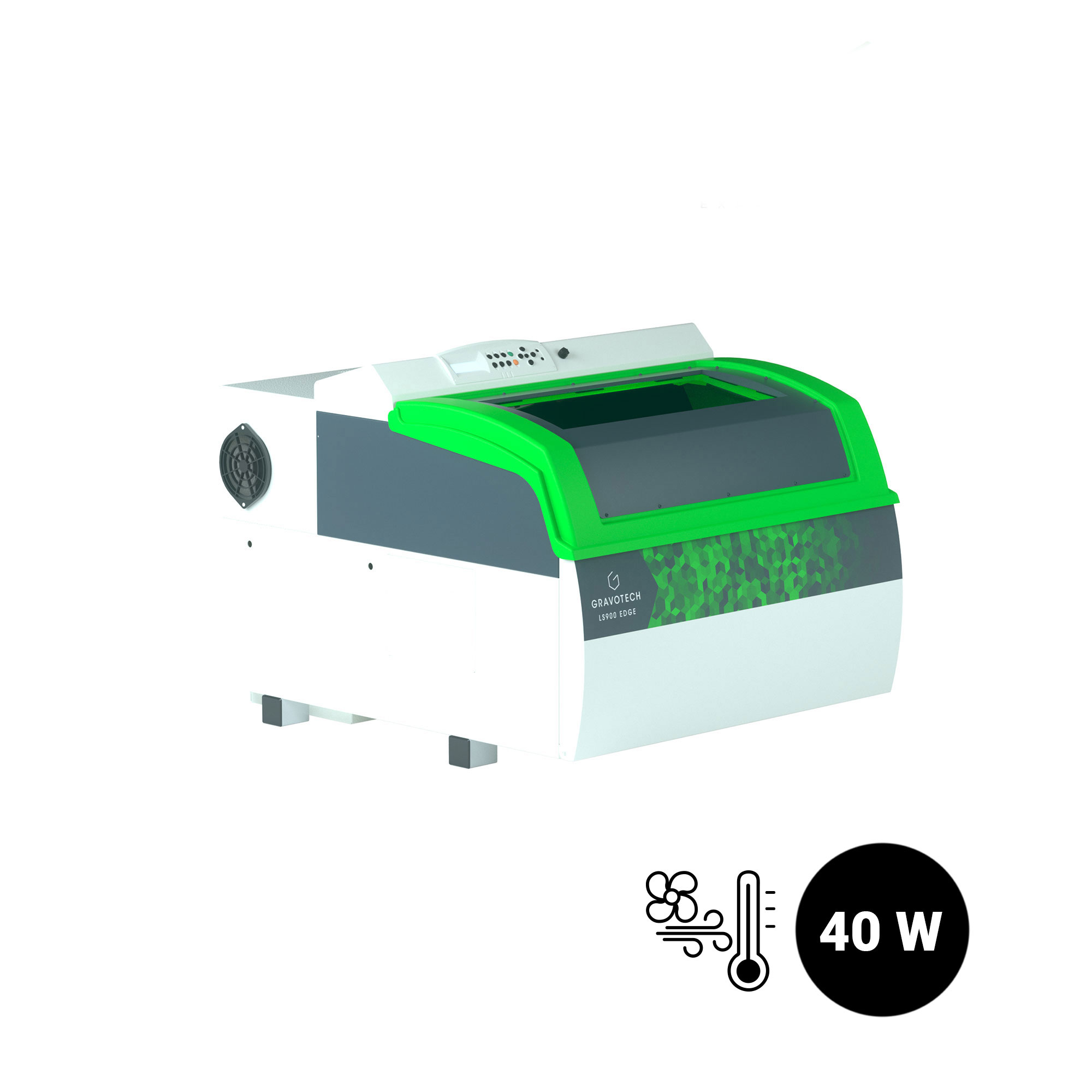 Gravotech LS900 CO2 Graveur Laser, 40 watts Laser CO2 avec refroidissement par air