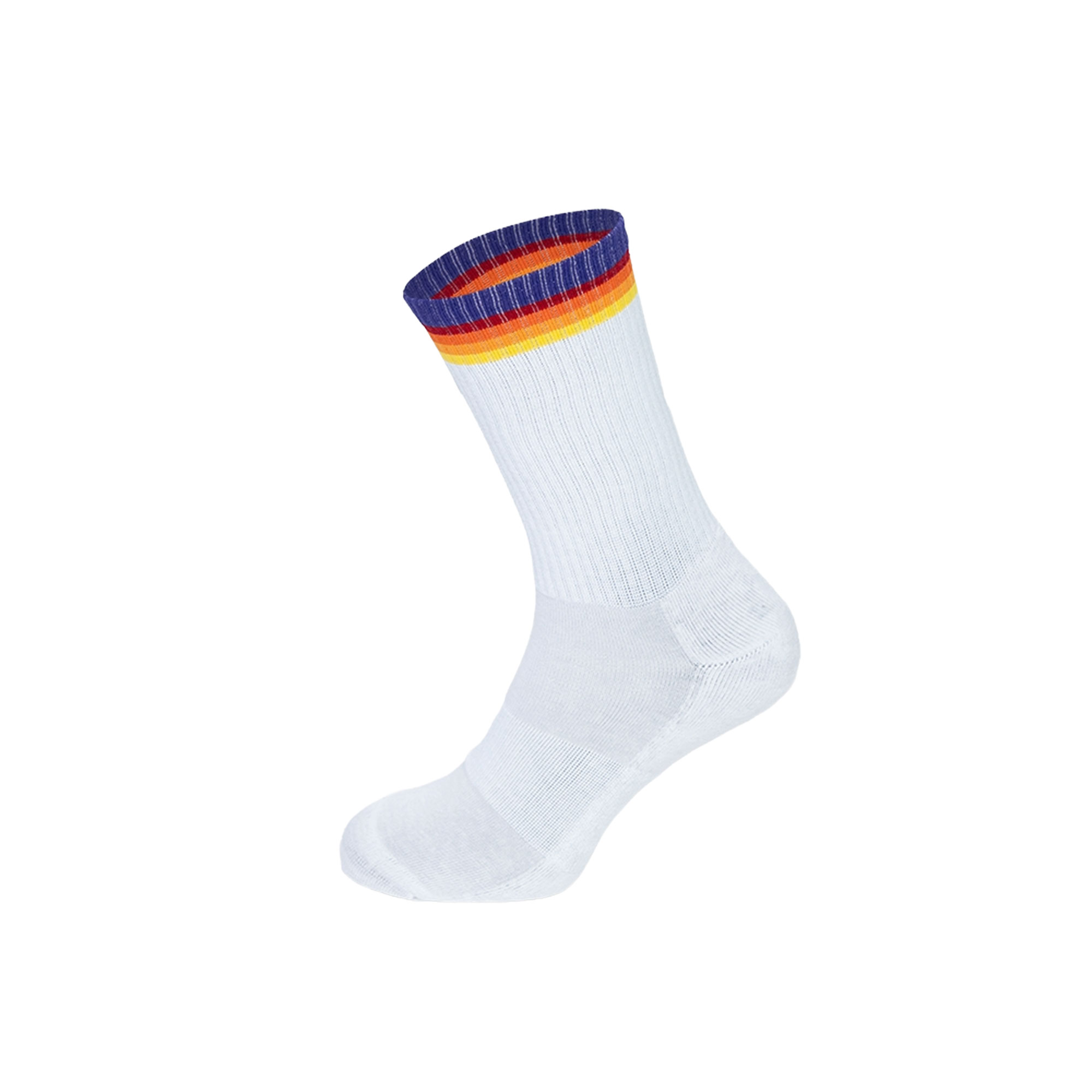 Mr. Socks Chaussettes de Tennis, avec tige sublimable, 10 paires/pack, 120 paires/carton