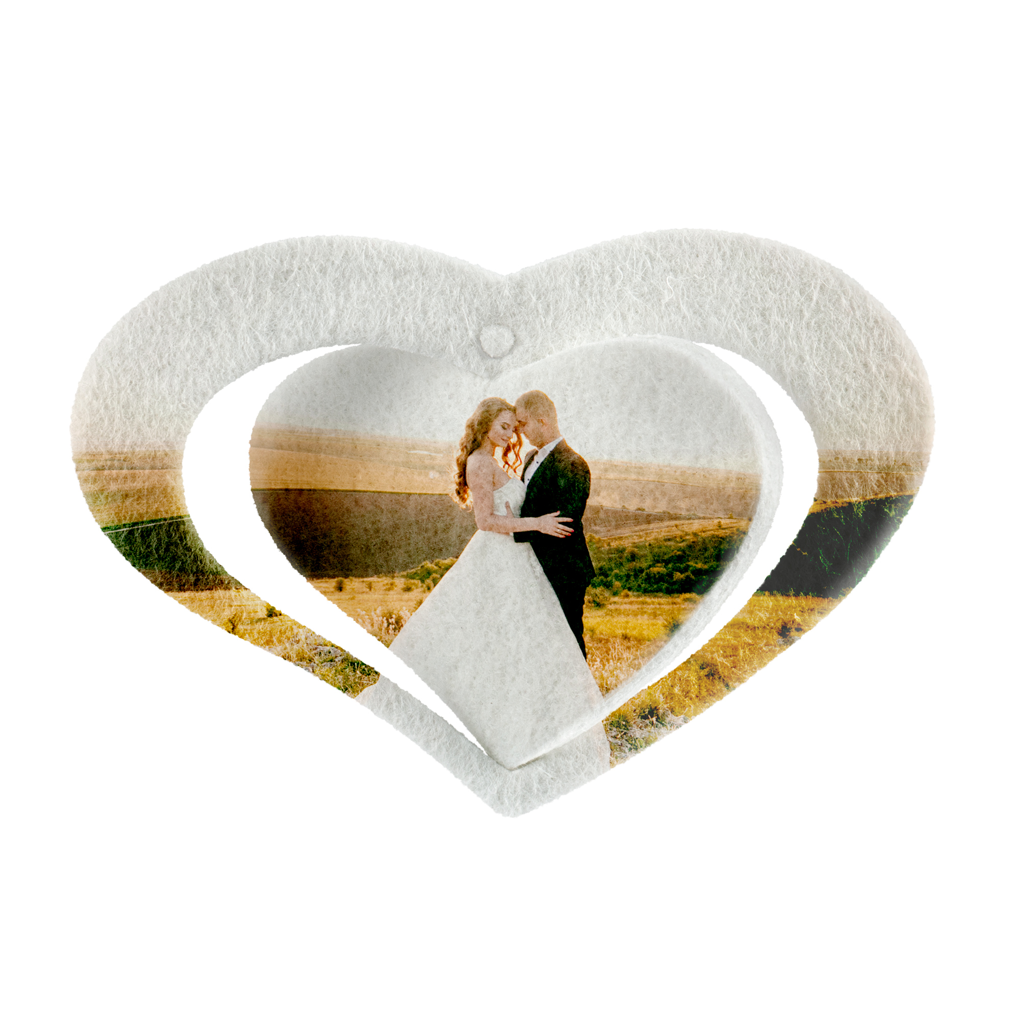 Parfum d'ambiance, feutre de polyester blanc, différentes versions