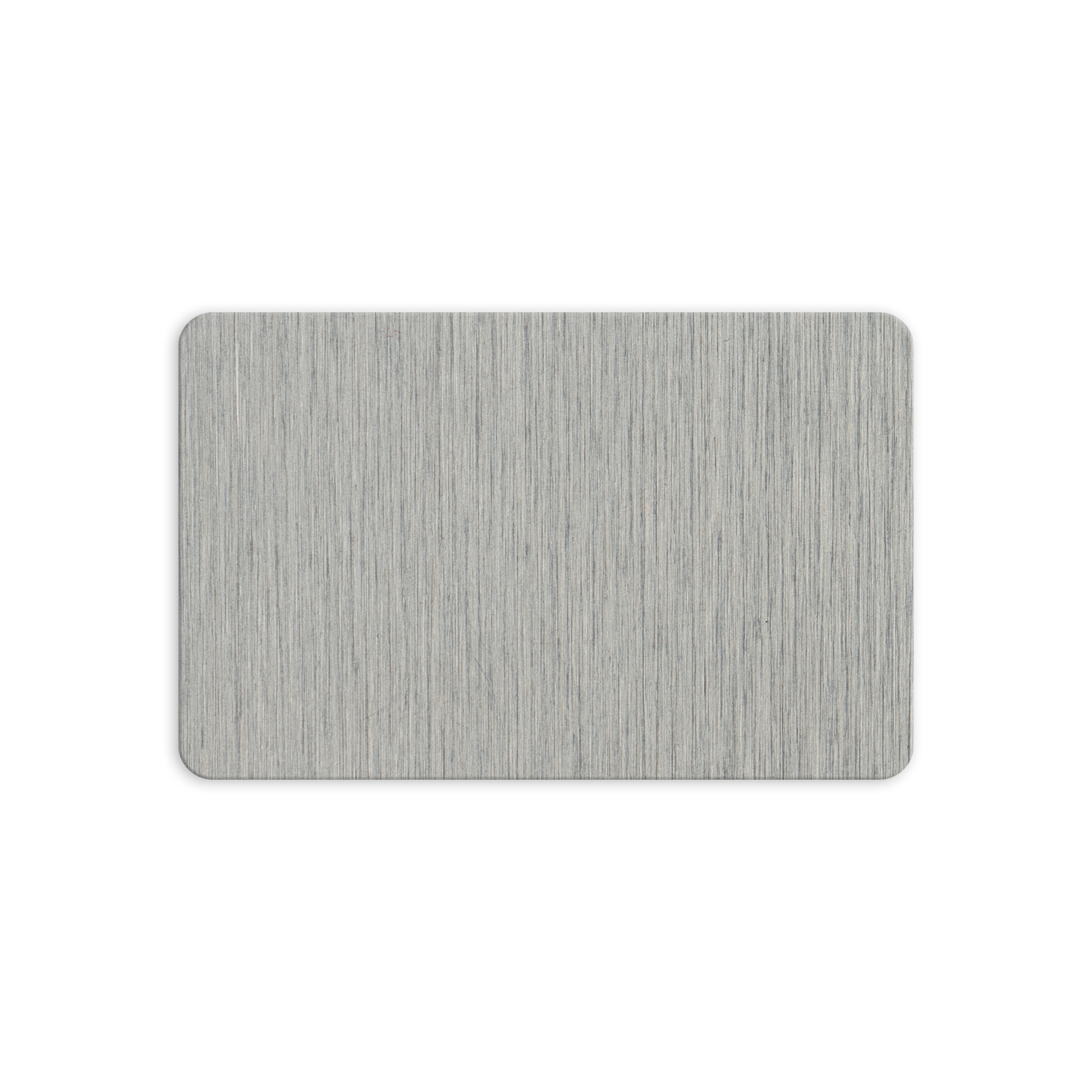 Carte de visite en aluminium 54 x 85 mm, épaisseur 0,5 mm, diverses couleurs