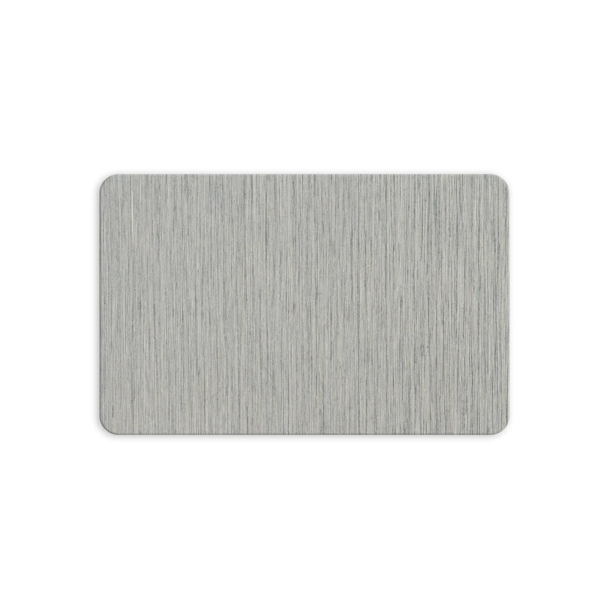 Alu-Visitenkarten 54 x 85 mm, 0,5 mm stark