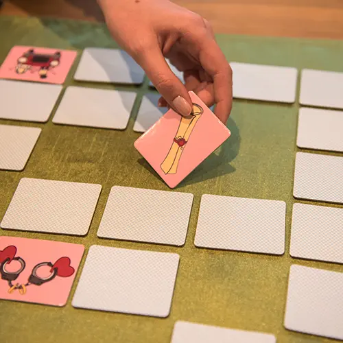 Gedächtnis-Spiel, Kartengröße 49 x 62 mm