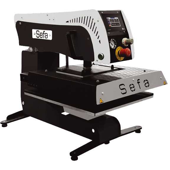 SEFA Pneumatic transfer press ROTEX-AIR-PRO-V3,  transfer surface 40 x 50 cm