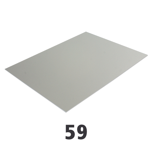 Plaque en aluminium 305 x 610 mm, épaisseur 0,5 mm, diverses couleurs