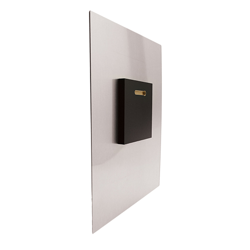 MDF-Abstandhalter Schwarz, für ChromaLuxe Alu-Fototafeln, Größe 101,6 x 101,6 mm, 12,7 mm stark MDF-Abstandhalter Schwarz, für ChromaLuxe Alu-Fototafeln, Größe 101,6 x 101,6 mm, 12,7 mm stark