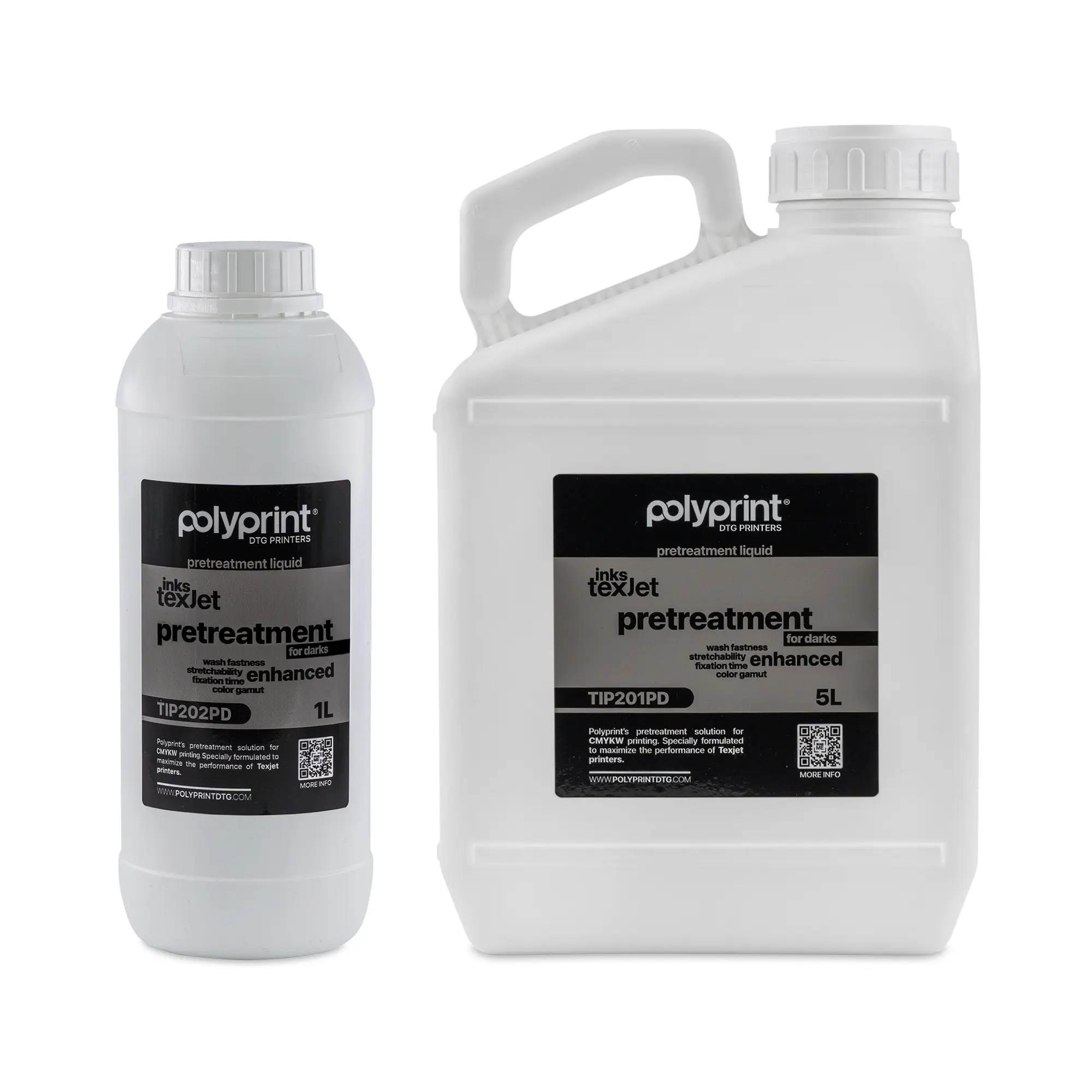 TexJet® Dark pre-treatment solution, NG Series, for dark textiles, various packaging sizes