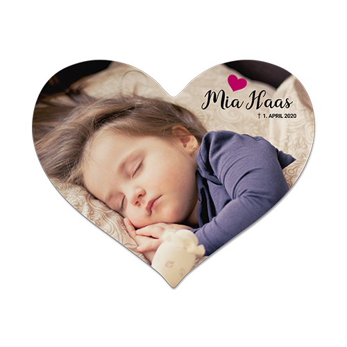 Tableau photo Duraluxe en aluminium blanc mat, diverses tailles