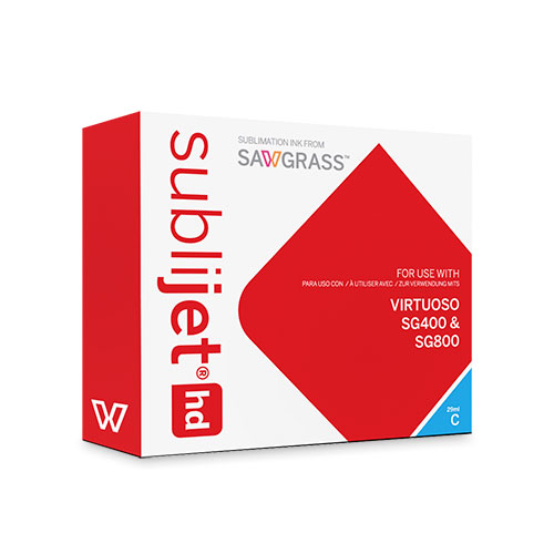SubliJet HD pour Virtuoso SG-400/800, cartouche de 29 ml/42 ml, divers couleurs