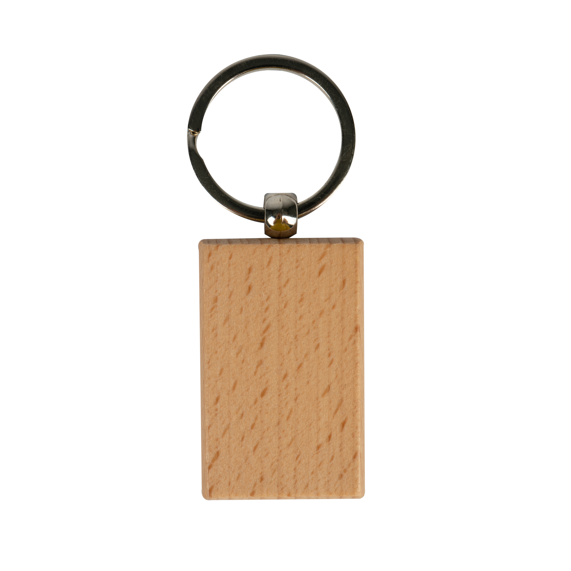 Laser Holz-Schlüsselanhänger 34 x 55 mm, 50 St./Pack, 200 St./Karton