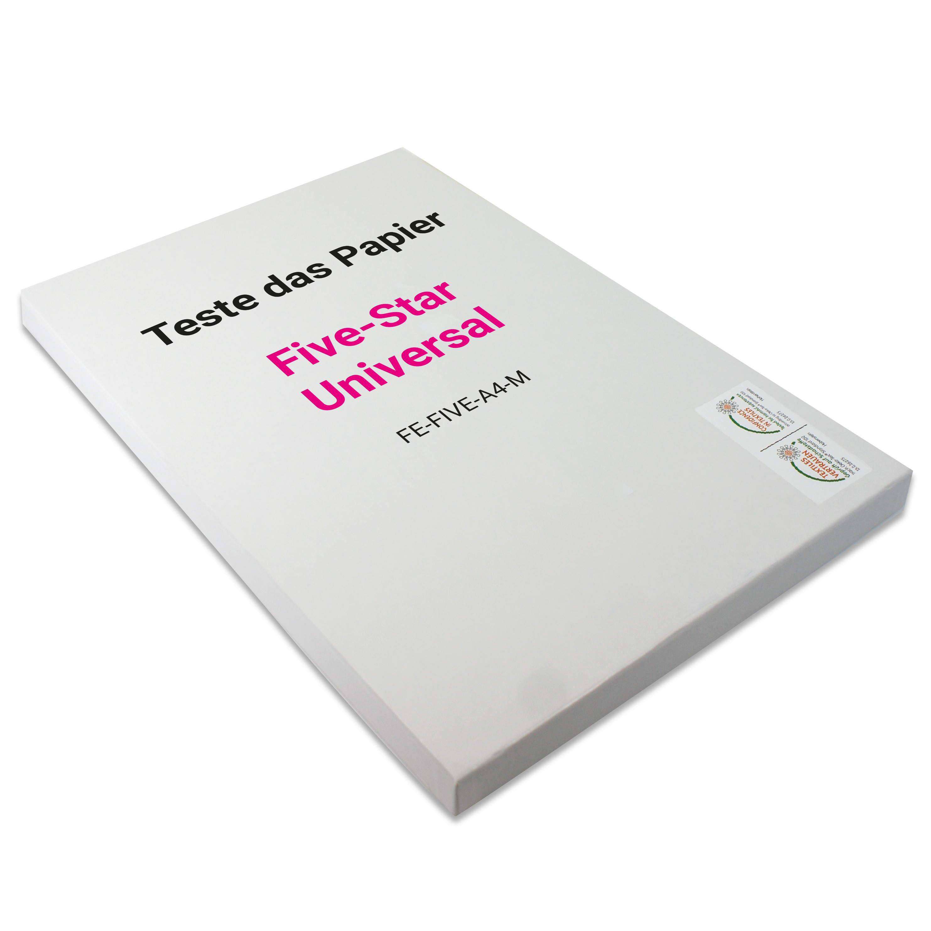 Five-Star Universal, Format DIN A4, Musterpack à 2 Blatt