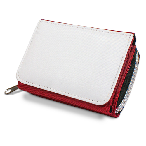 Portefeuille textile, diverses couleurs, taille 120 x 85 mm, 120 pcs./carton