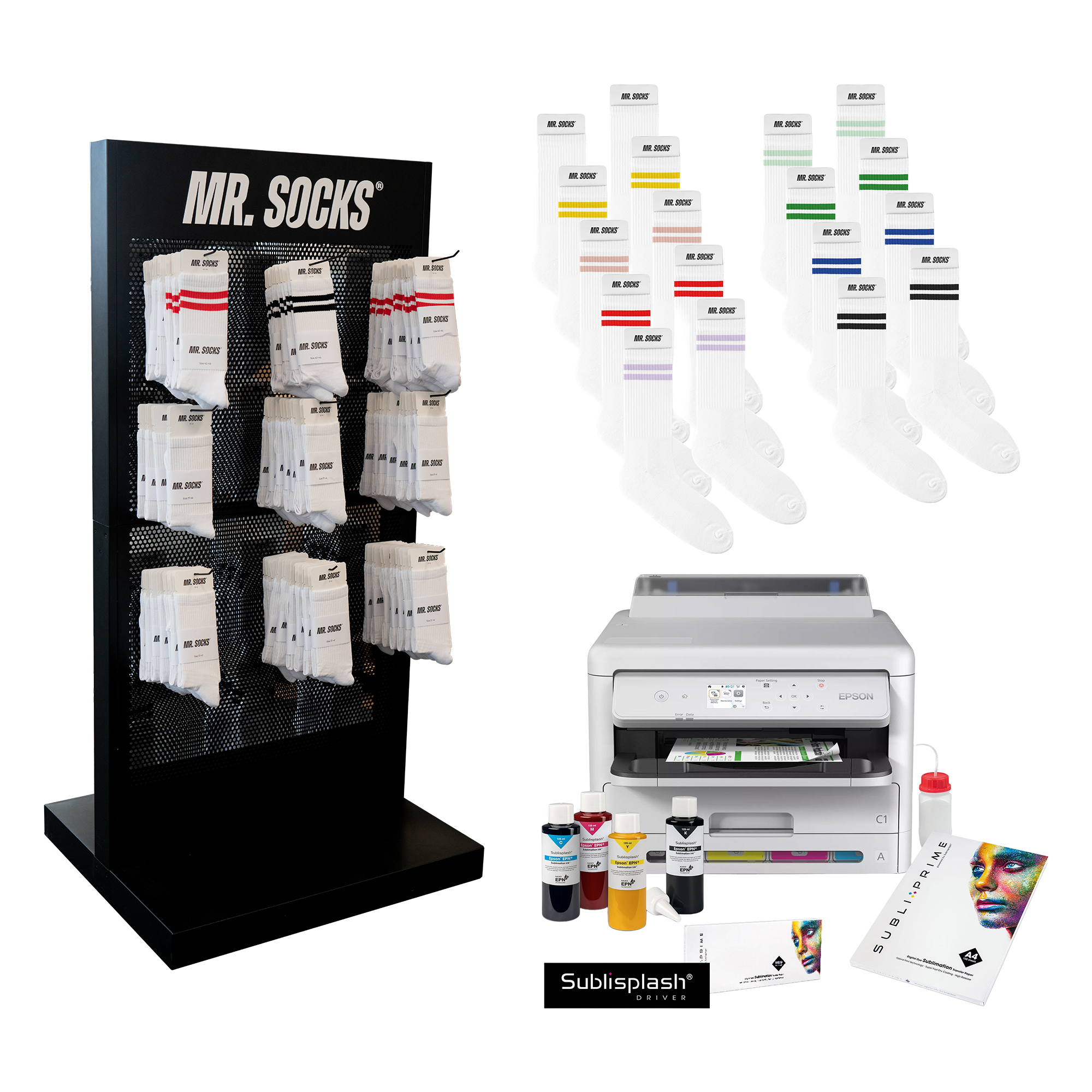 Mr. Socks Bundle, Large, composé de :
