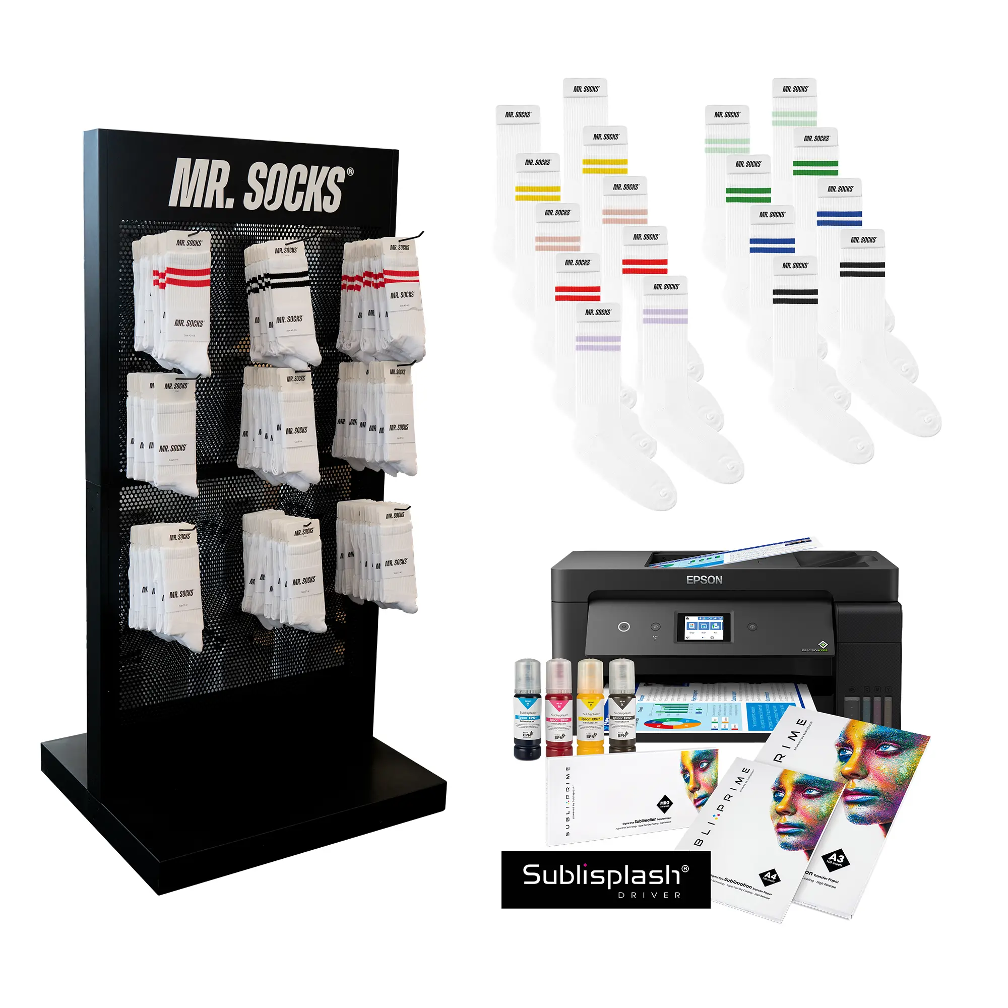 Mr. Socks Bundle, Large, consisting of: