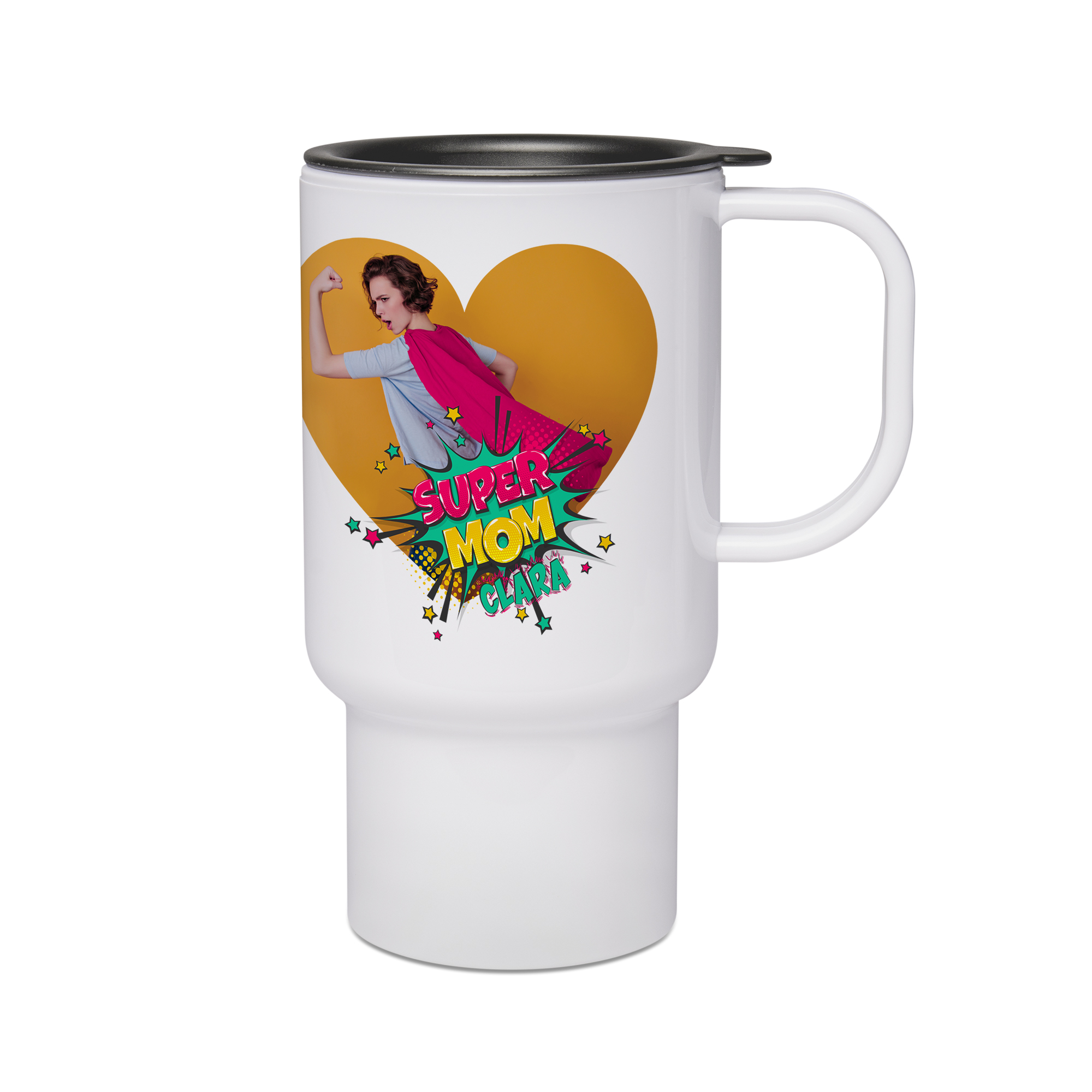 Mug en plastique, diverses versions