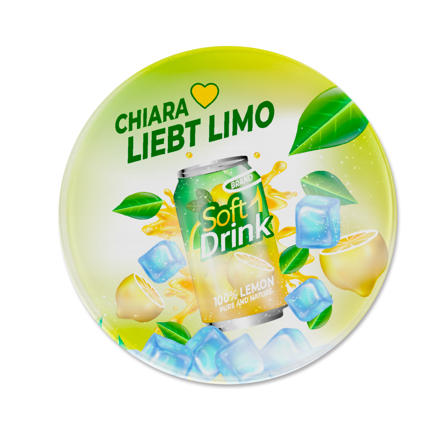 Dessous de verre en verre, diverses tailles