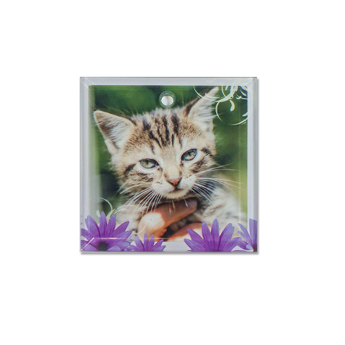 Pendentif en verre,  diverses tailles