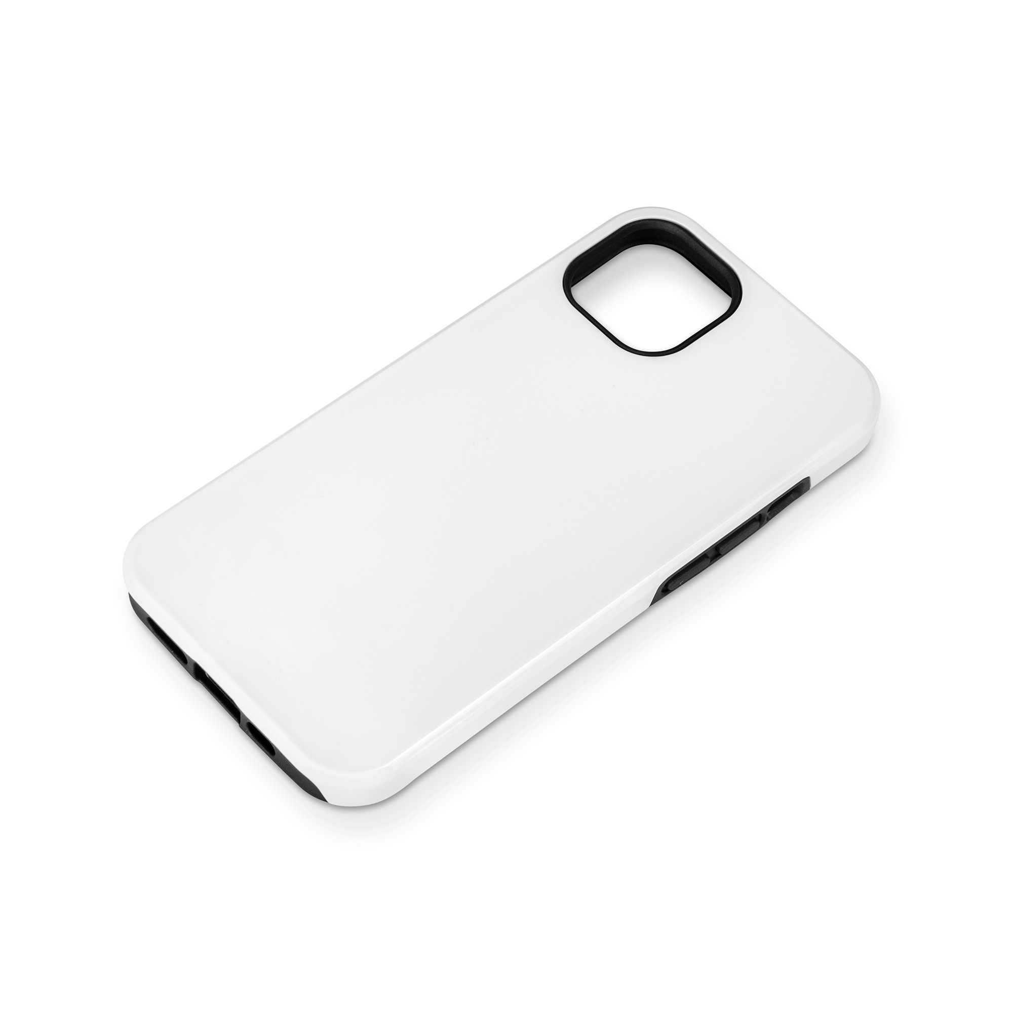 3D Premium Cover für Galaxy und iPhone, Farbe Weiß-glänzend und Farbe Weiß-matt