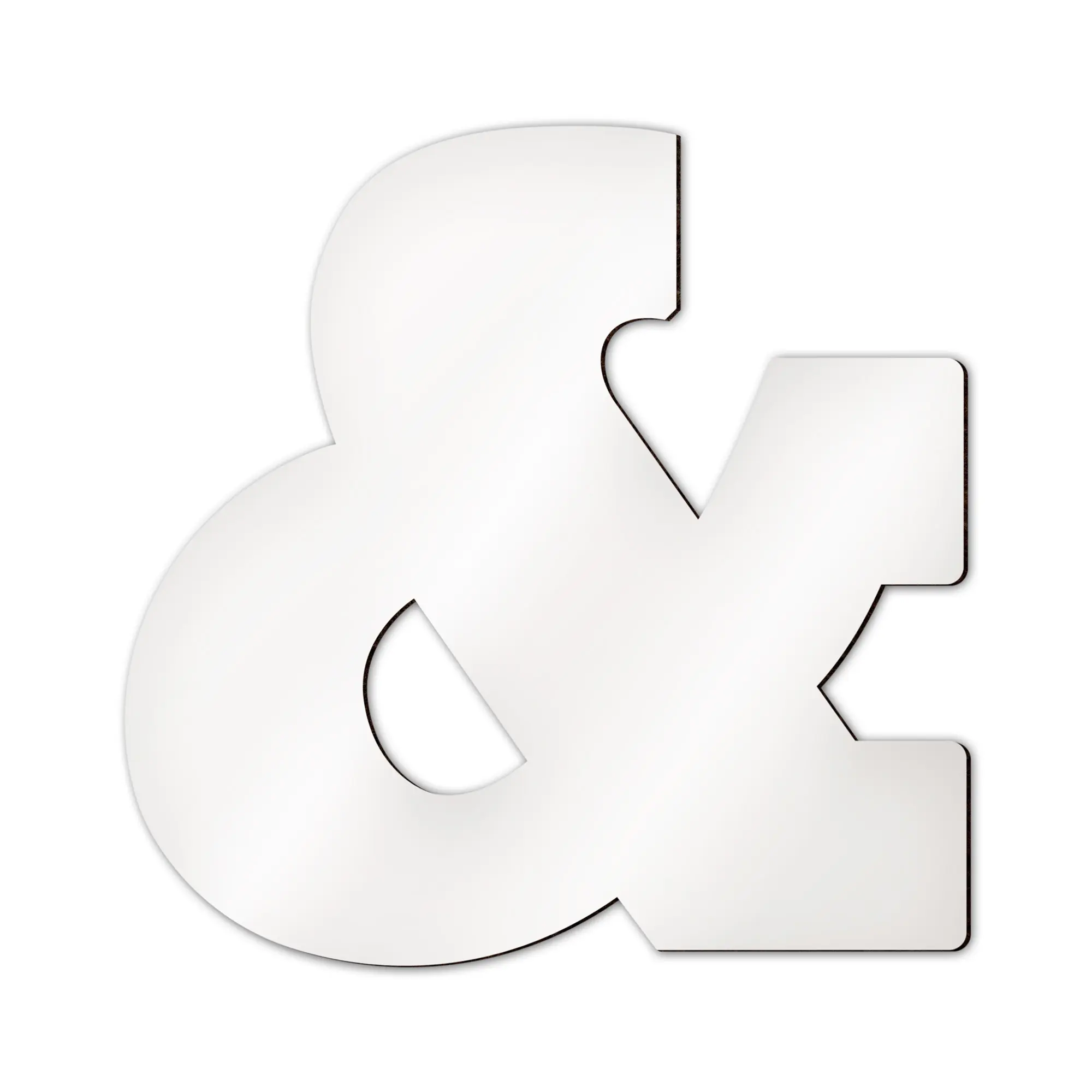 Sublistar® MDF Buchstaben und Sonderzeichen, Höhe 14 cm, 3 mm stark, 100 St./Karton