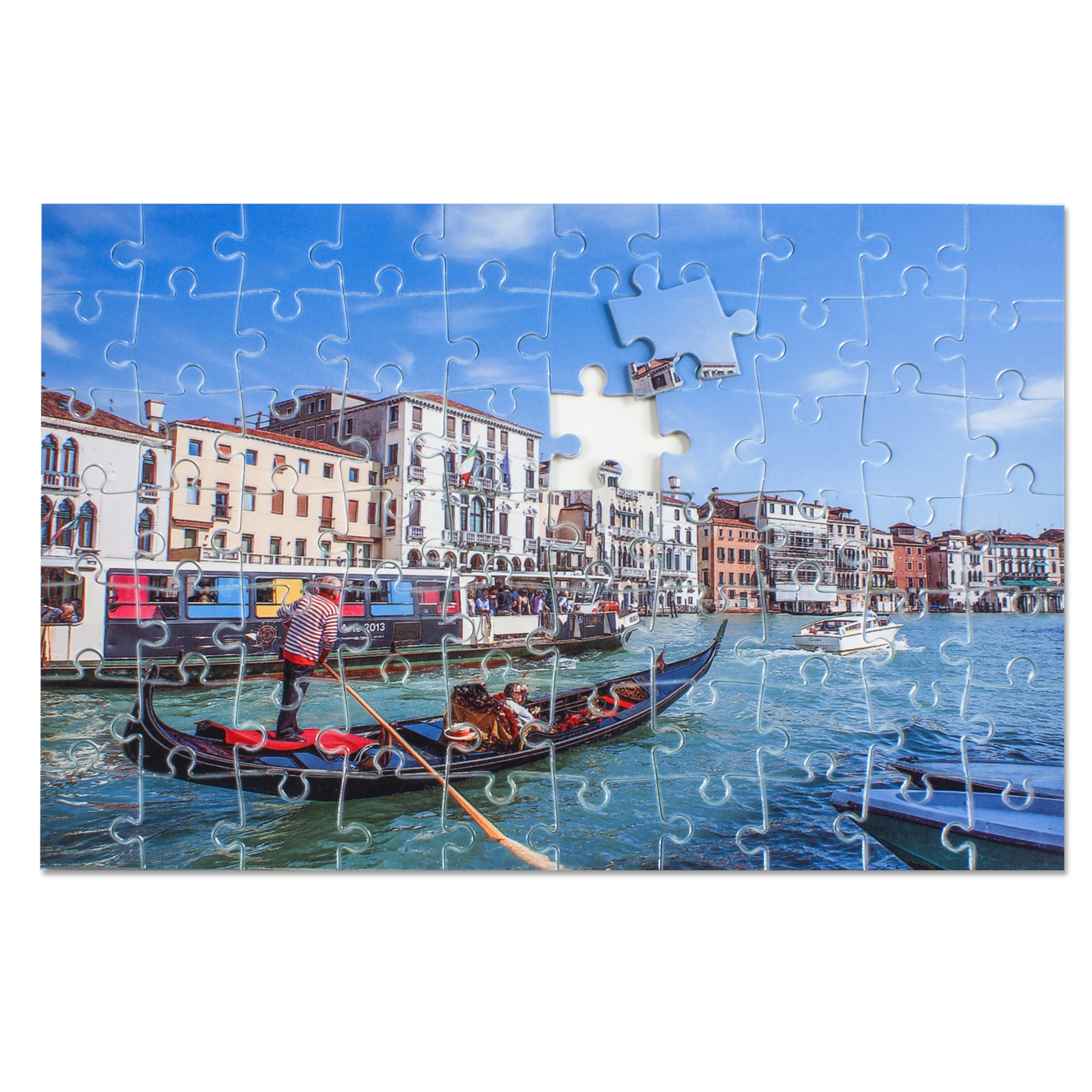 Puzzles cartonnés sans cadre, diverses versions