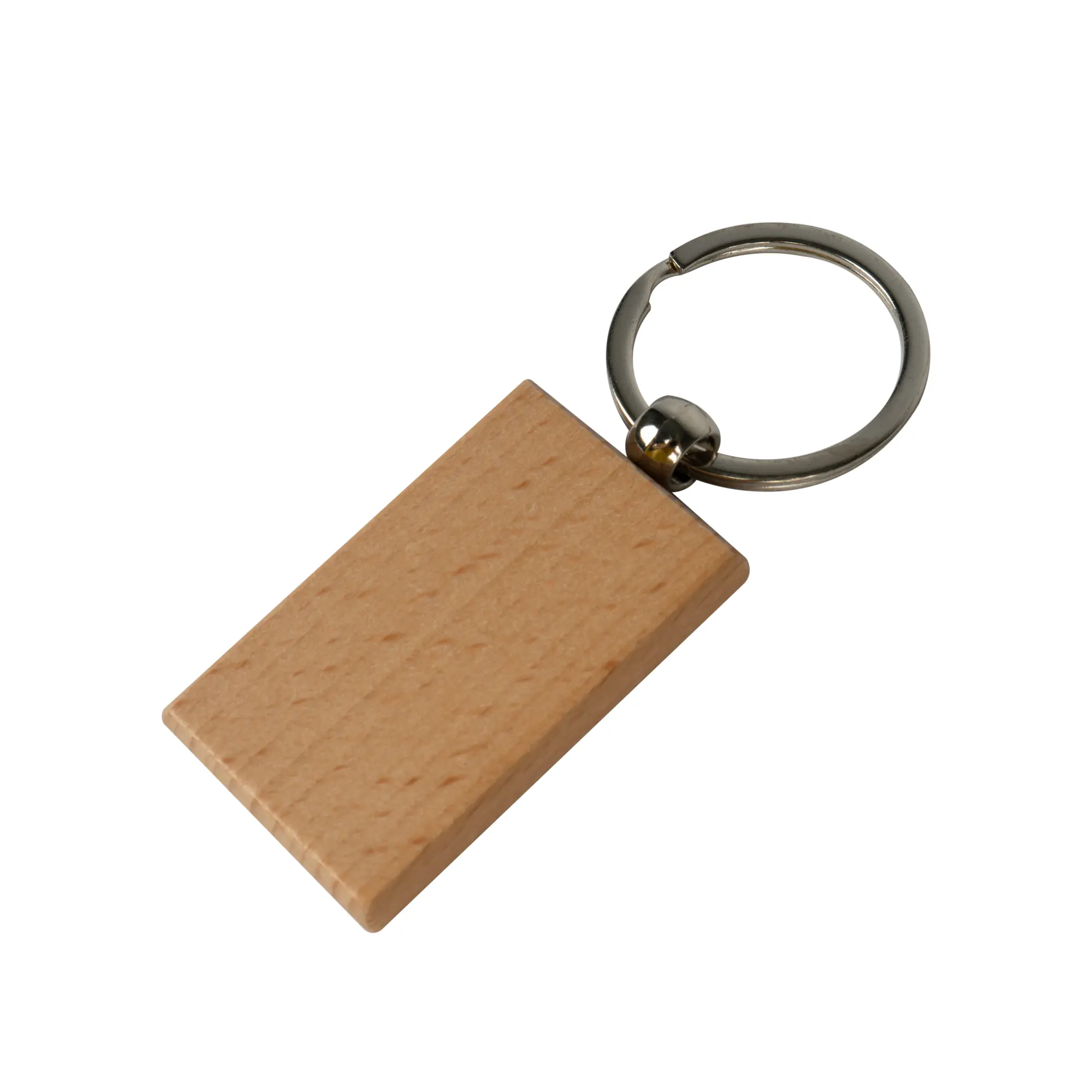 Laser Holz-Schlüsselanhänger 34 x 55 mm, 50 St./Pack, 200 St./Karton