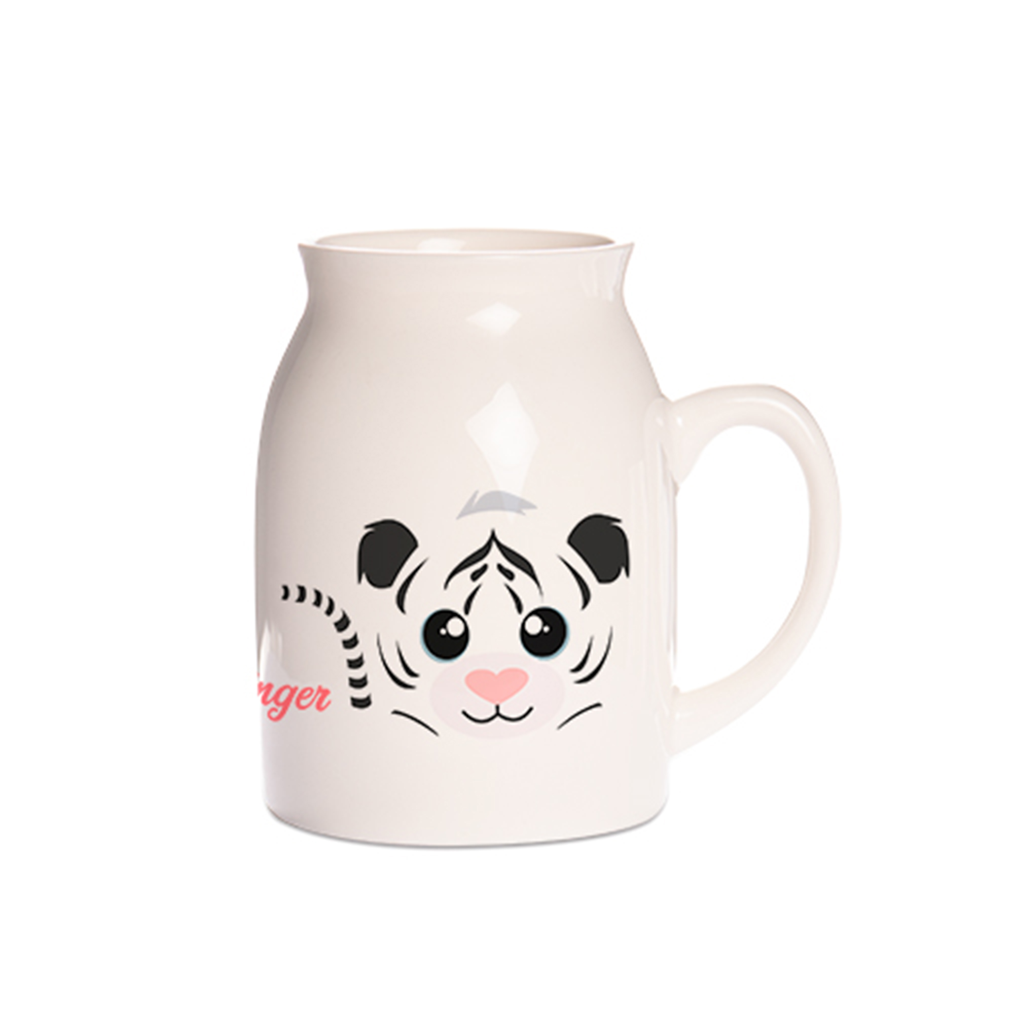 Pot à lait blanc, revêtement Sublistar®, différentes tailles, emballé à la pièce