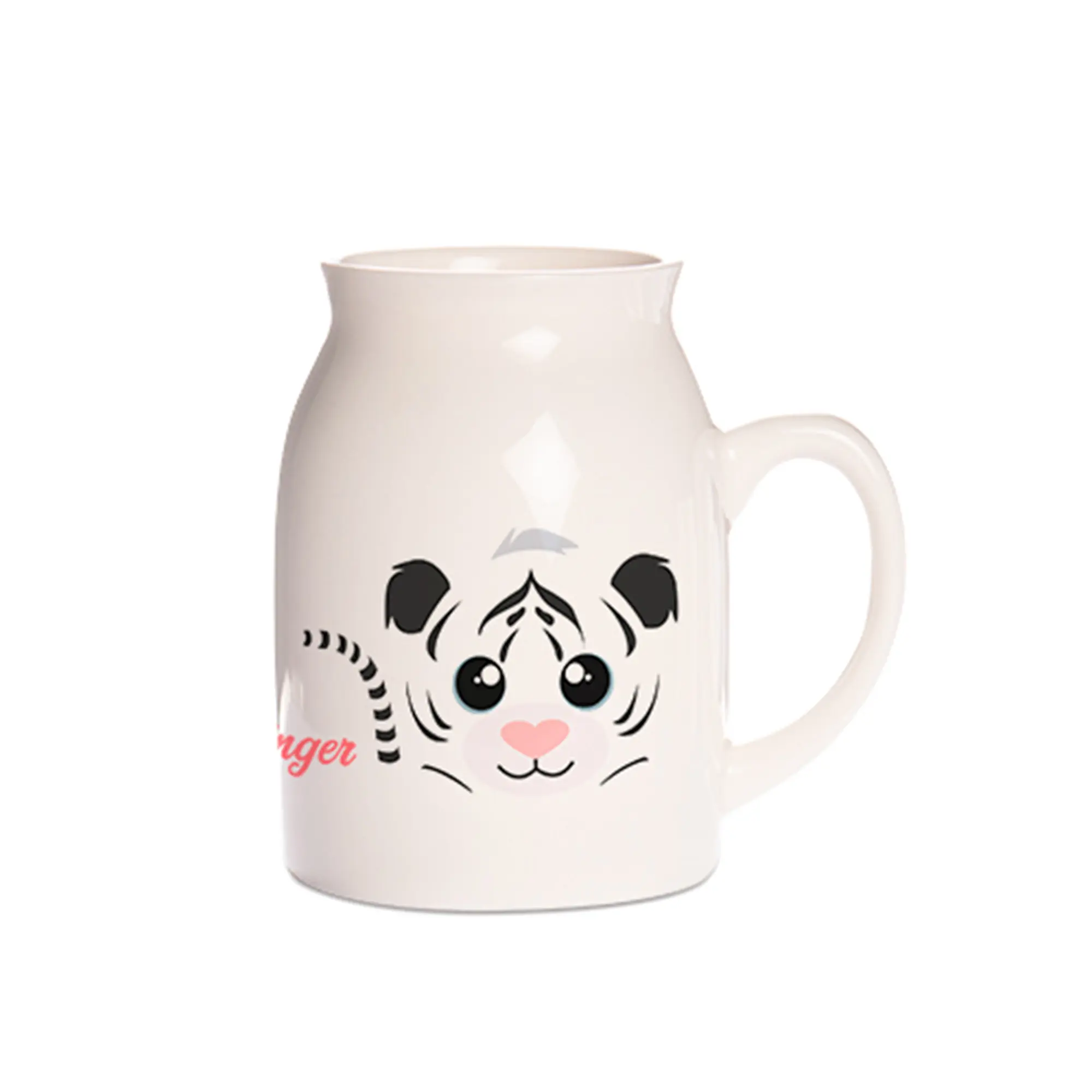 Milchkännchen weiß, Sublistar®-Coating, versch. Größen, einzeln verpackt