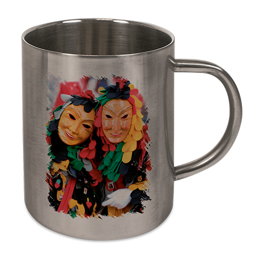 Tasse en inox MARTIN, pour transfer de sublimation 