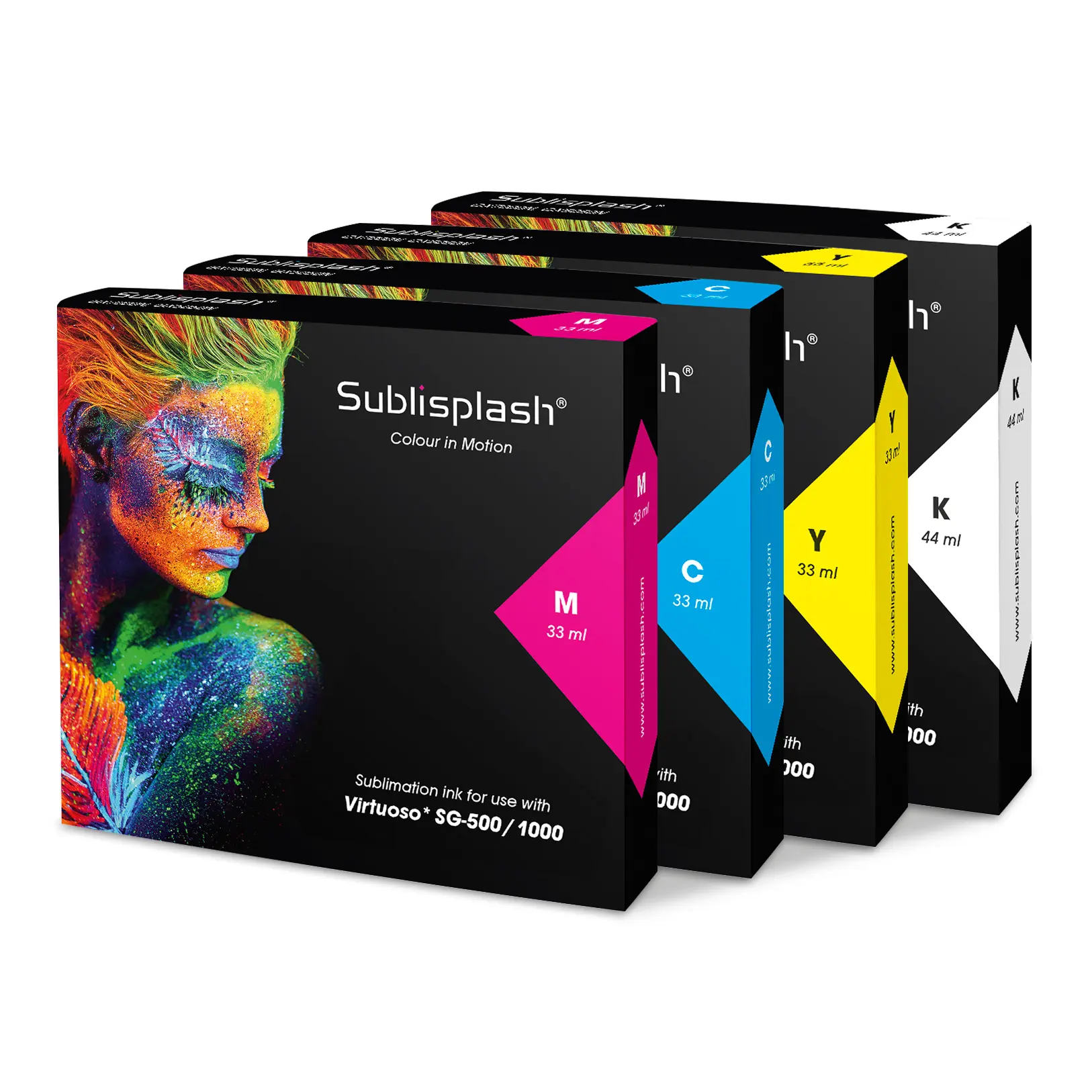 Sublisplash® für Virtuoso SG 500/1000, 33/44 ml Kartusche, div. Farben