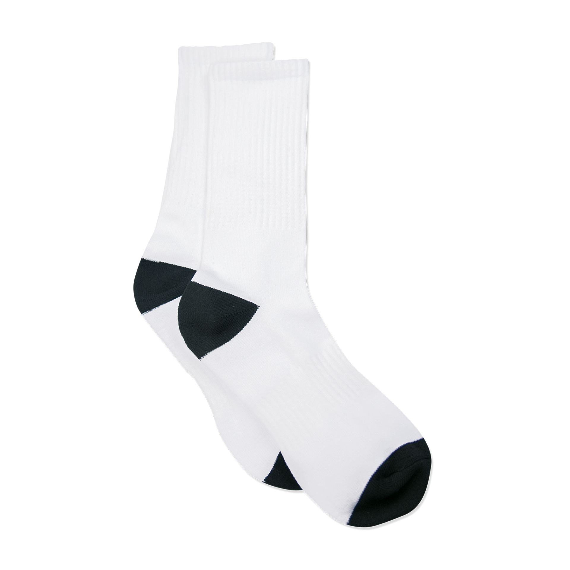Socken Short weiß - schwarz, div. Größen