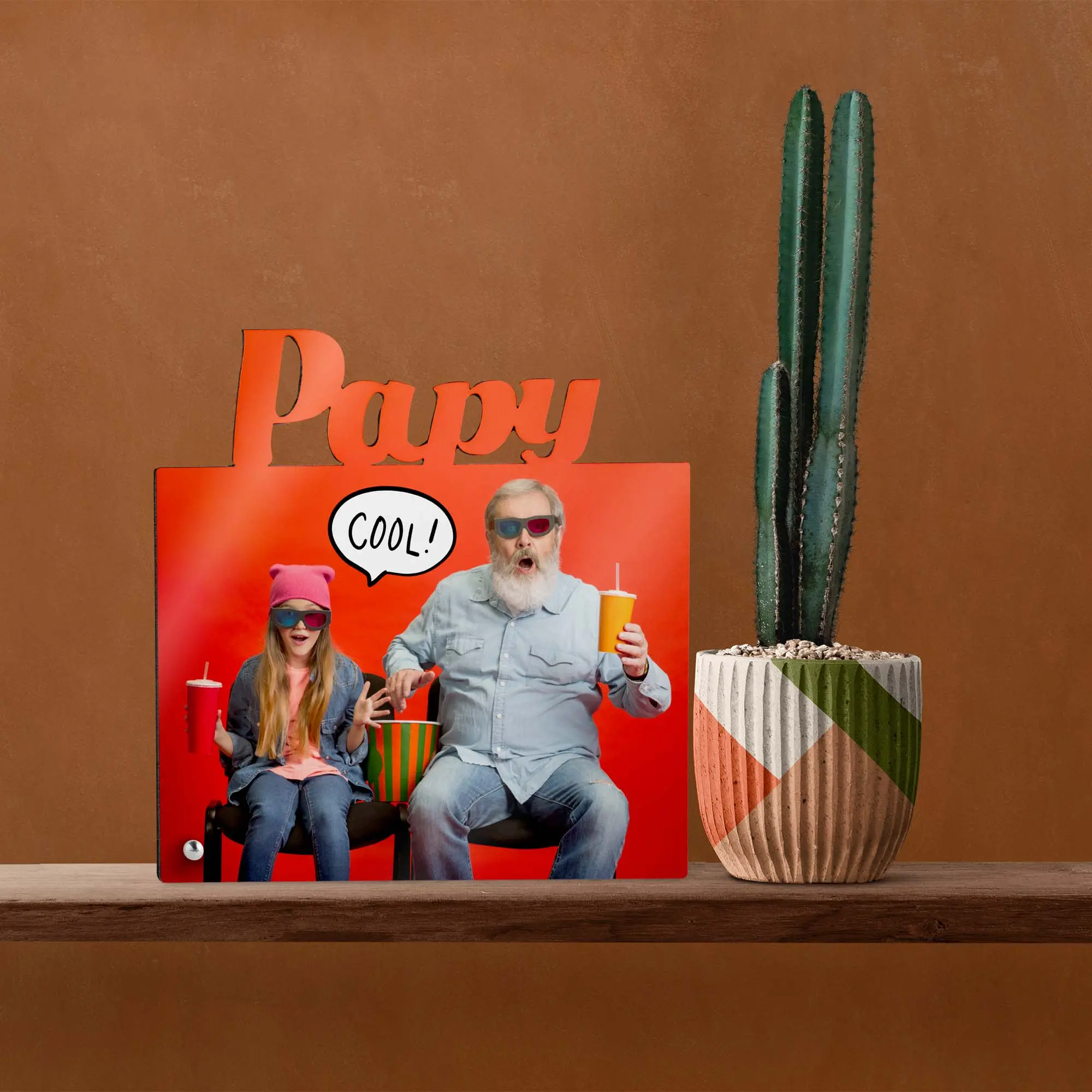 Sublistar® MDF Emo-Frame Papy, inkl. 1 Metallstift, 6 mm stark