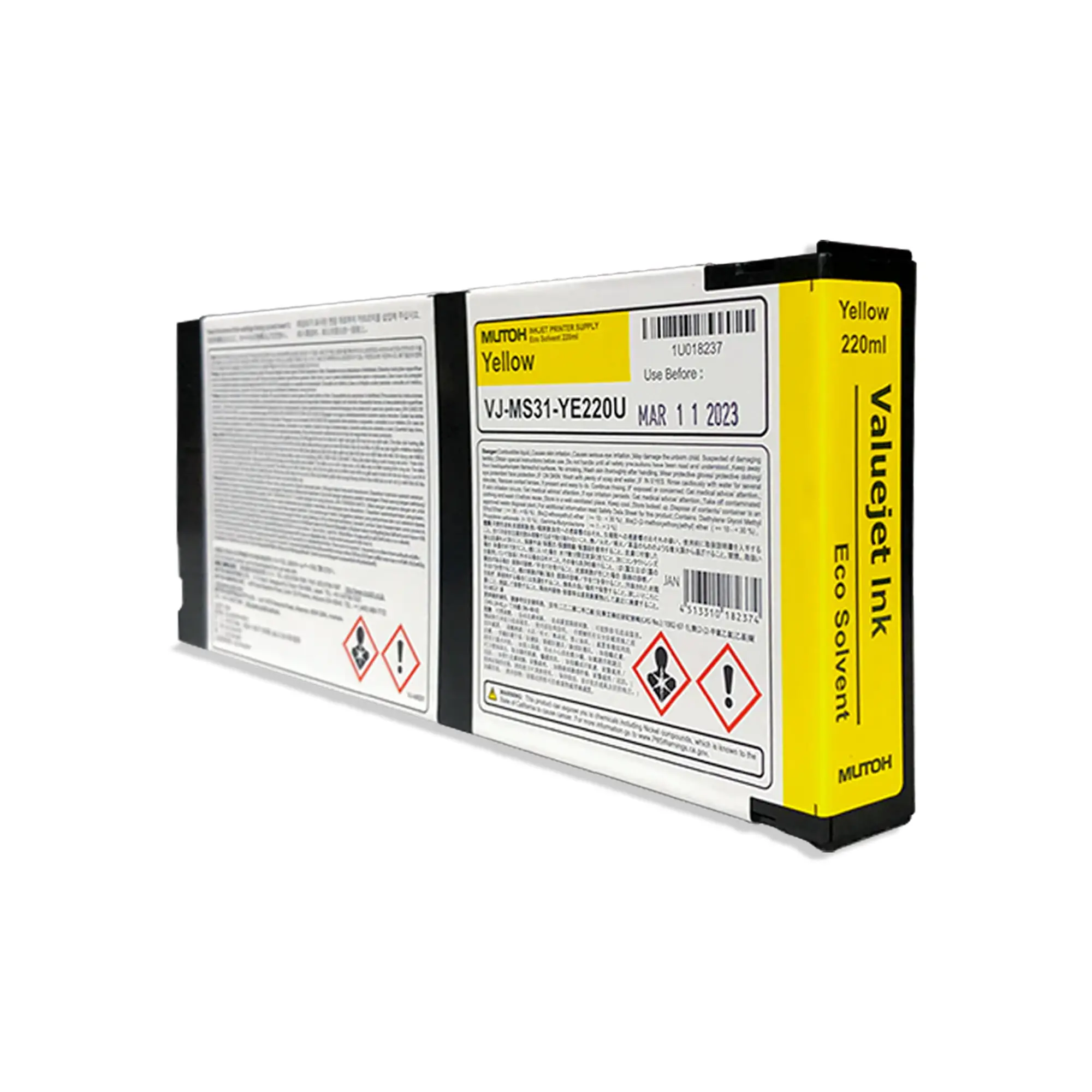 MS31 Eco Solvent Ink für ValueJet 628, div. Farben, 220-ml-Kartusche