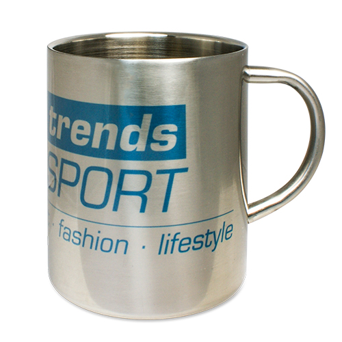 Tasse en inox MARTIN, pour transfer de sublimation 