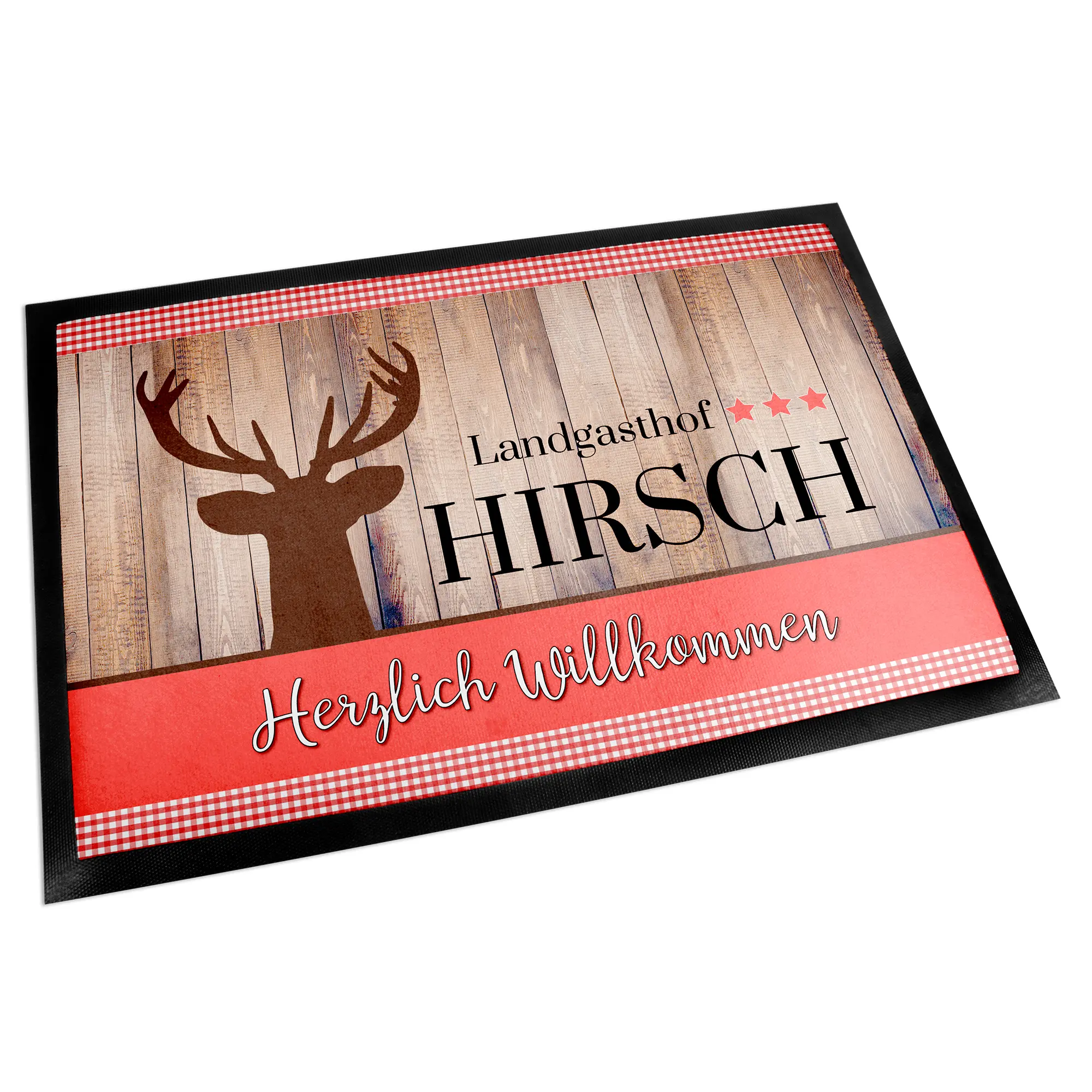 Sublistar® Doormat white with rubber edges, non-slip, div. sizes