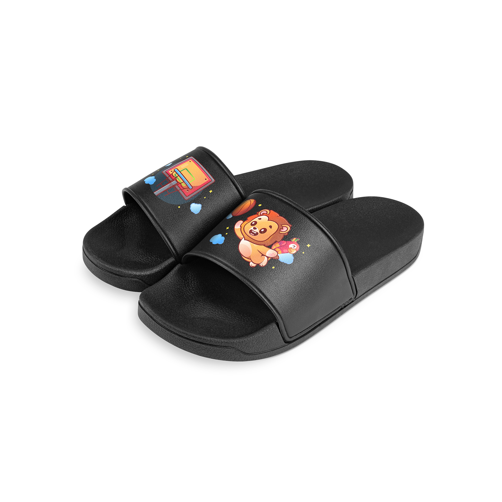 Bathing slippers for kids with printable flap (for DTF), various colours and sizes Bathing slippers for kids with printable flap (for DTF), various colours and sizes