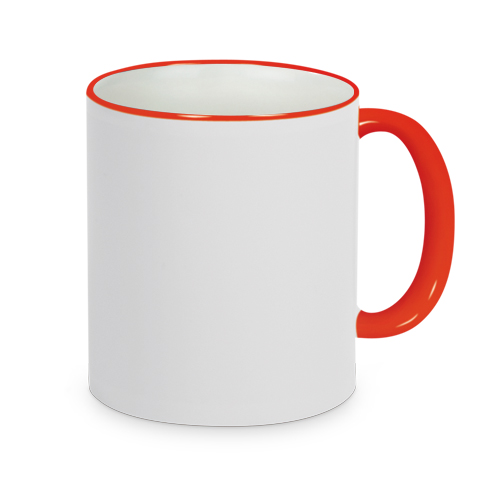 Tasse en céramique RIM & HANDLE 11oz, Orca™ Coating, divers coloris