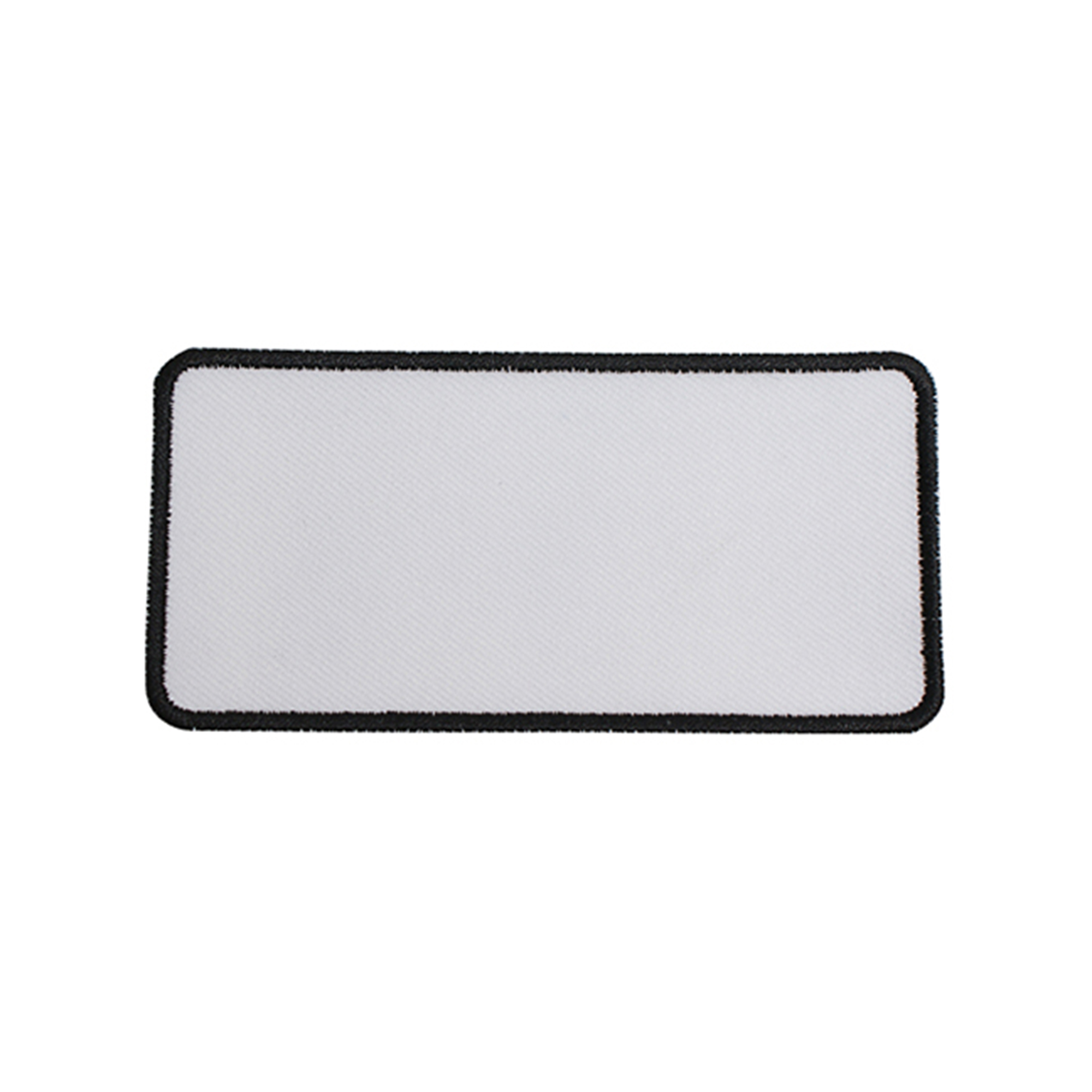 Etiquettes patch à coudre-rectangle, diverses tailles en couleurs