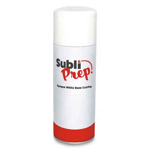 Opaque white-base, Subli Prep, 400 ml spray can, red