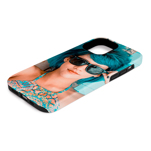 3D Premium Cover pour Galaxy et iPhone, couleur blanc brillant et couleur blanc mat