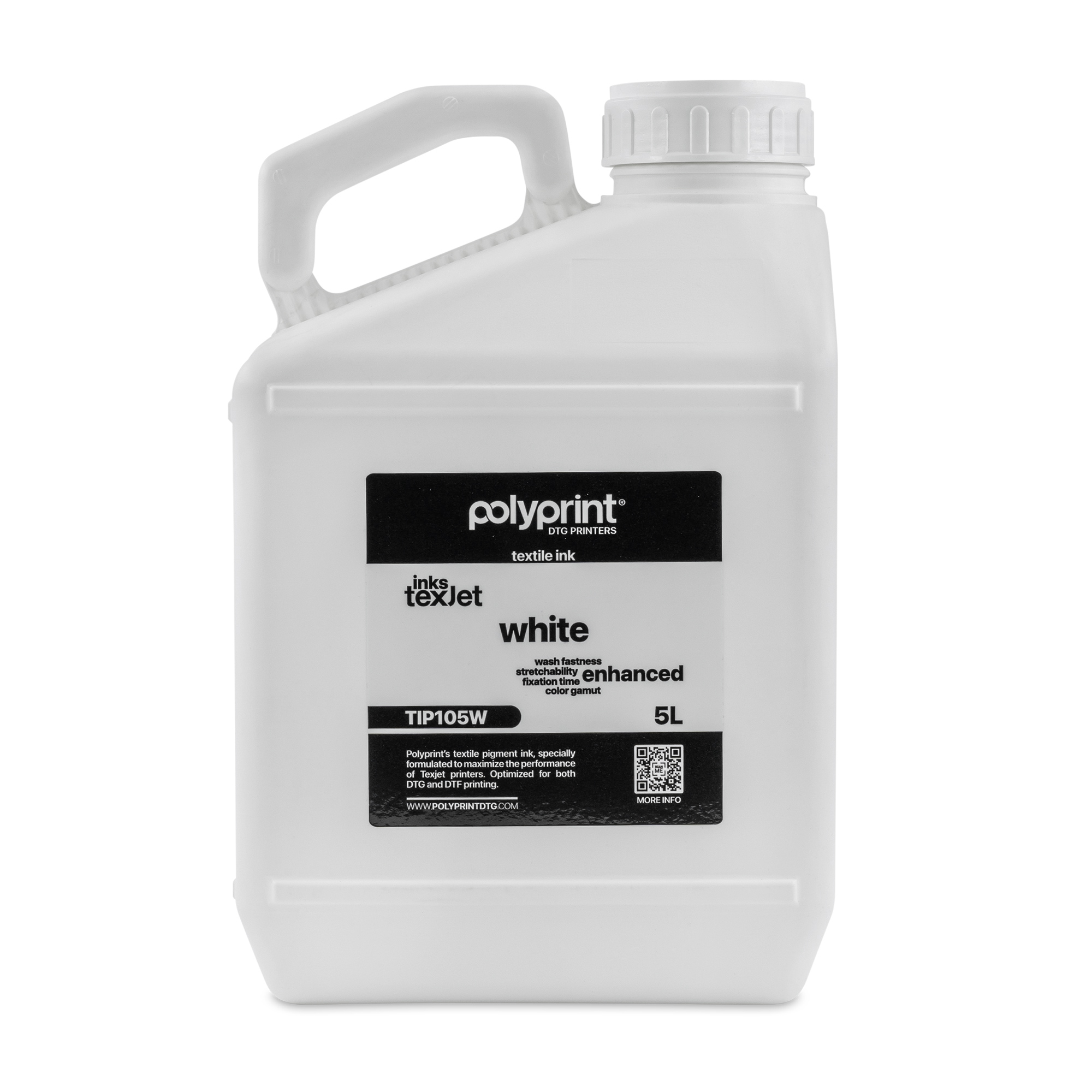 TexJet® Ink pour imprimante textile, Série NG, diverses couleurs, bouteille de 5 ltr.