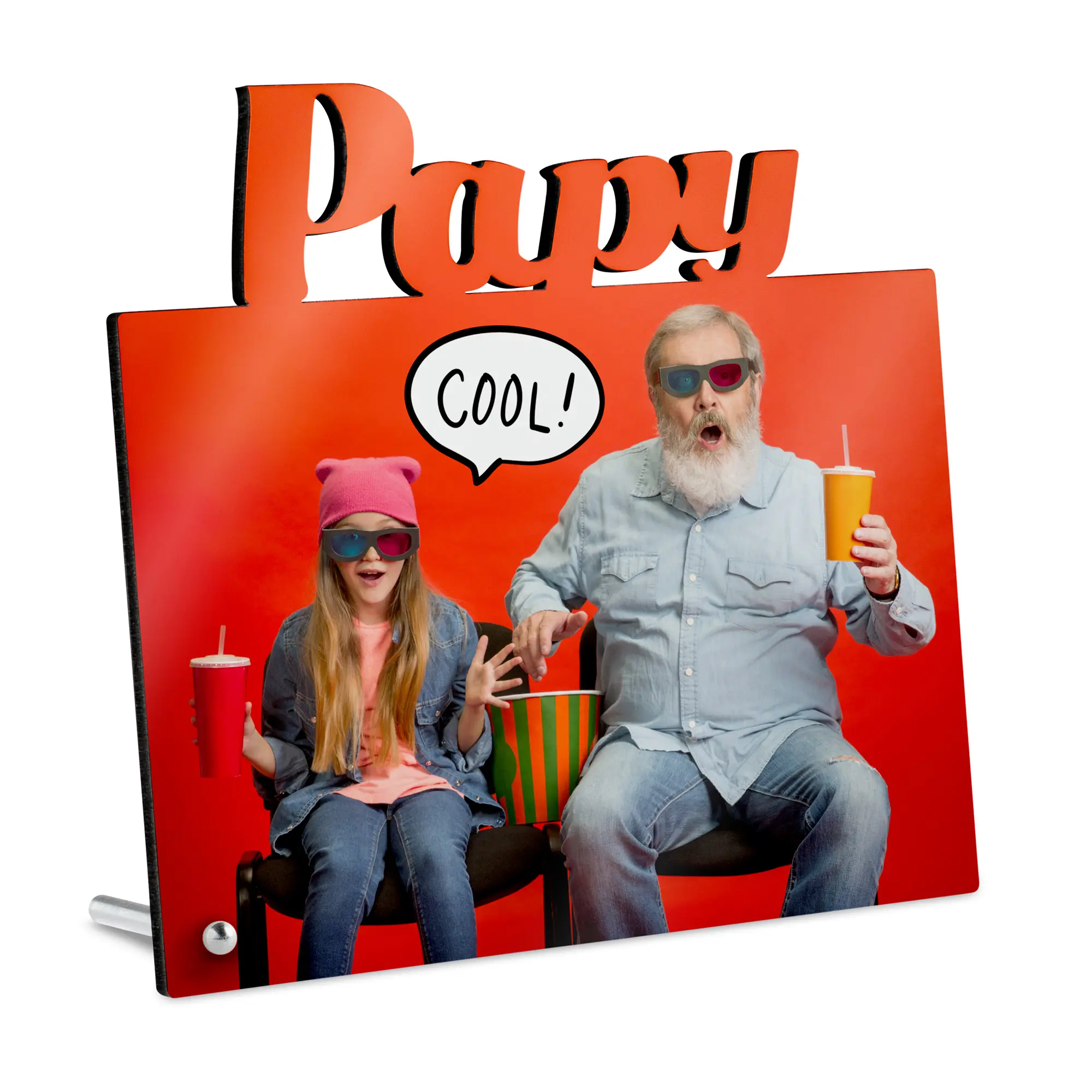 Sublistar® MDF Emo Frame Papy, includes 1 metal pin, 6 mm thickness, 100 pcs./carton