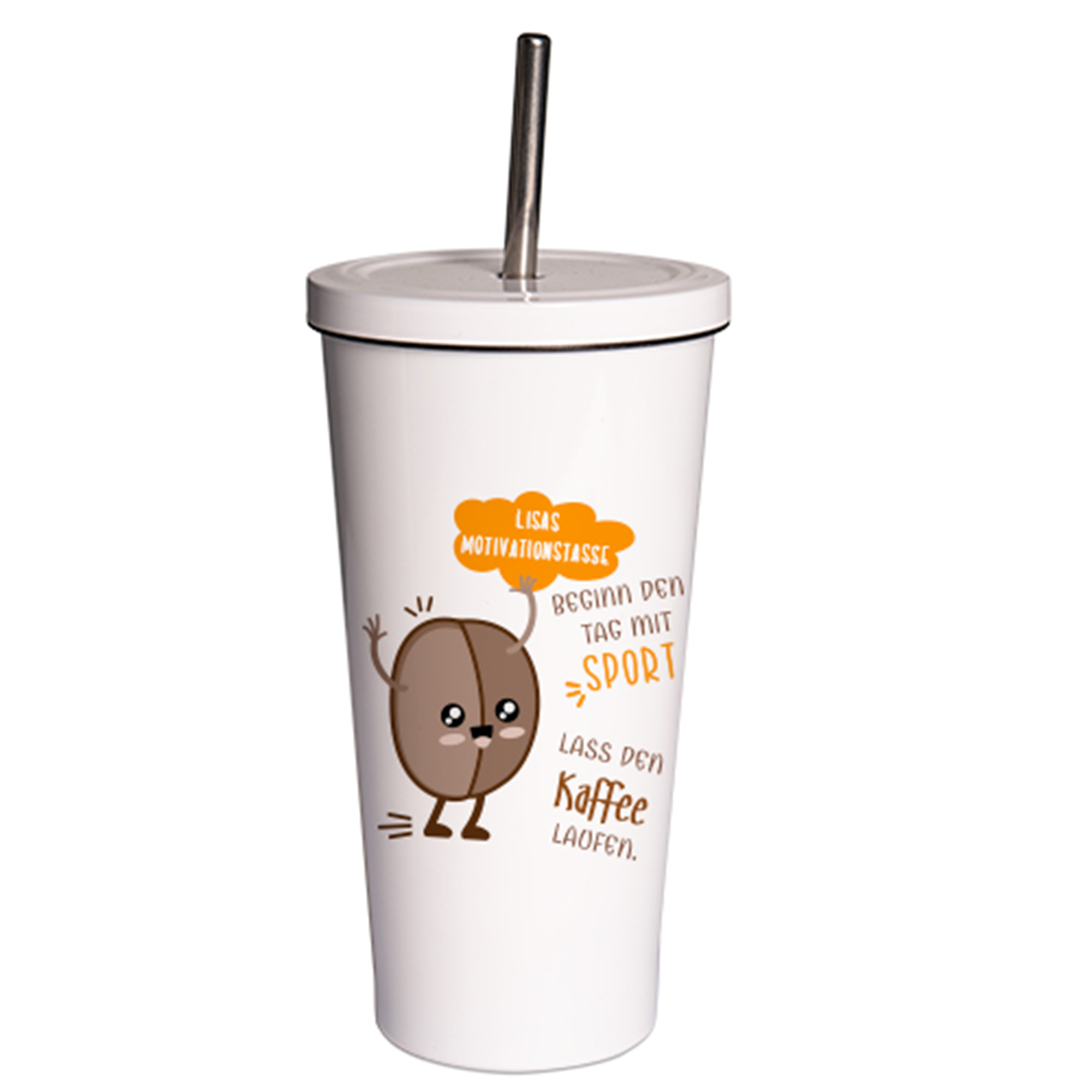 Tasse en acier inox conique Sublistar®, 480 ml, diverses couleurs